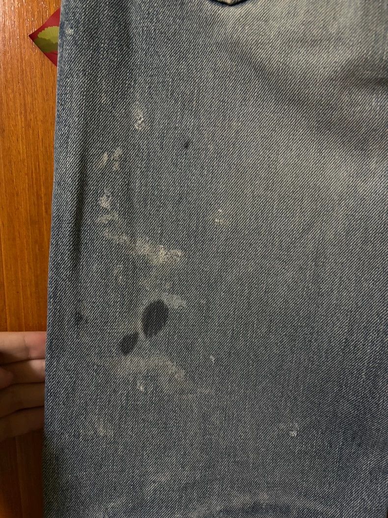 Helmut Lang HELMUT LANG size30 Blue water-splashed ink jeans Size US 30 / EU 46 - 4 Thumbnail