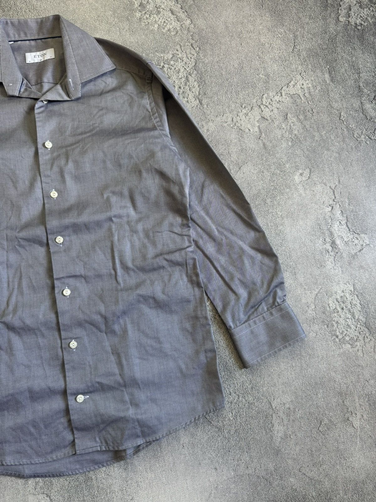 Eton Eton 38/15 S/size shirt button up long sleeve casual Size US S / EU 44-46 / 1 - 9 Thumbnail