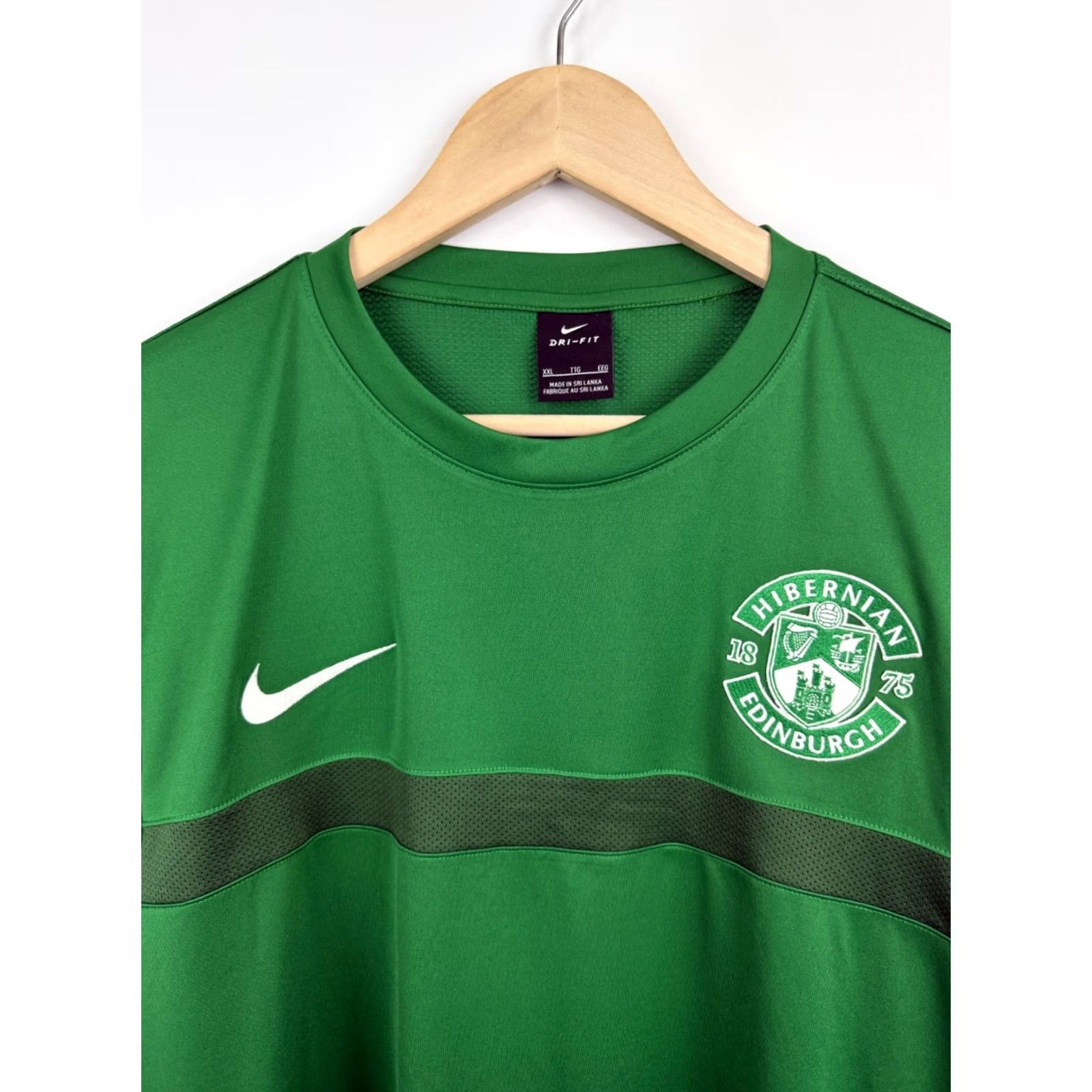 Nike Nike Hibernian Edinburg Soccer T-Shirt XL/XXL Green Mens Product (Vintage? 2016) Size US XXL / EU 58 / 5 - 4 Thumbnail