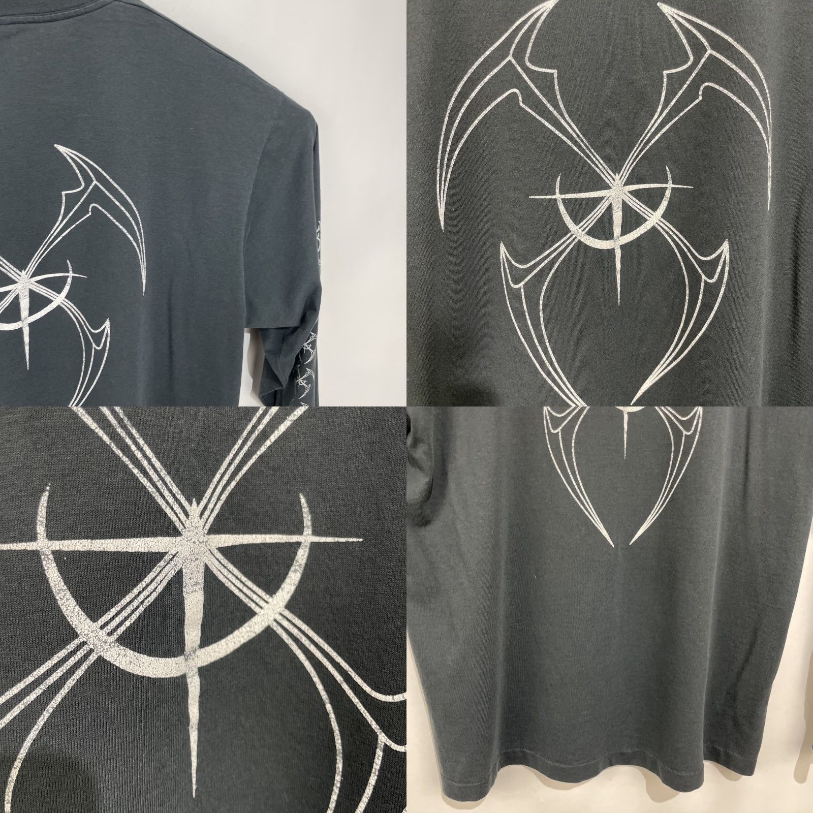 Vintage VINTAGE Subsidence Band Shirt XL Long Sleeve Thrash Death Metal Detroit Black Screen Stars Graphic Tee Men 1990s Punk Size US XL / EU 56 / 4 - 10 Thumbnail