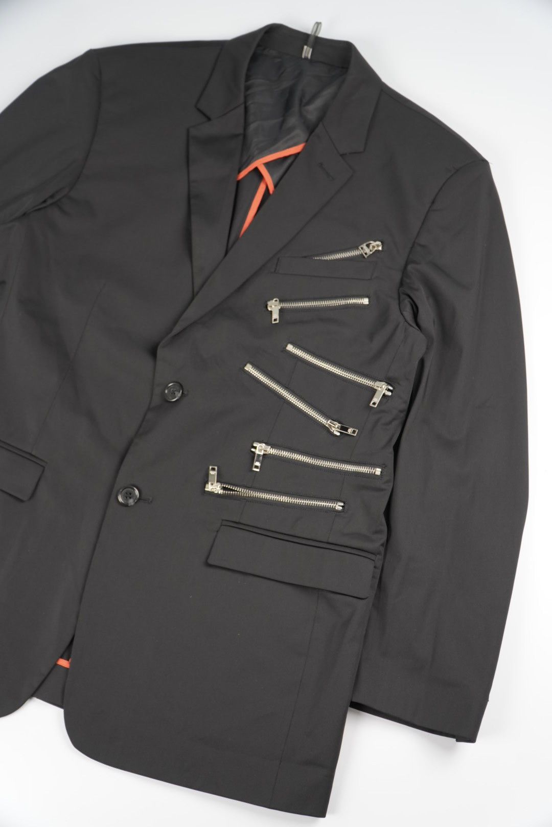 Dior Dior Zippered Black Single Suit Size 42R - 4 Thumbnail