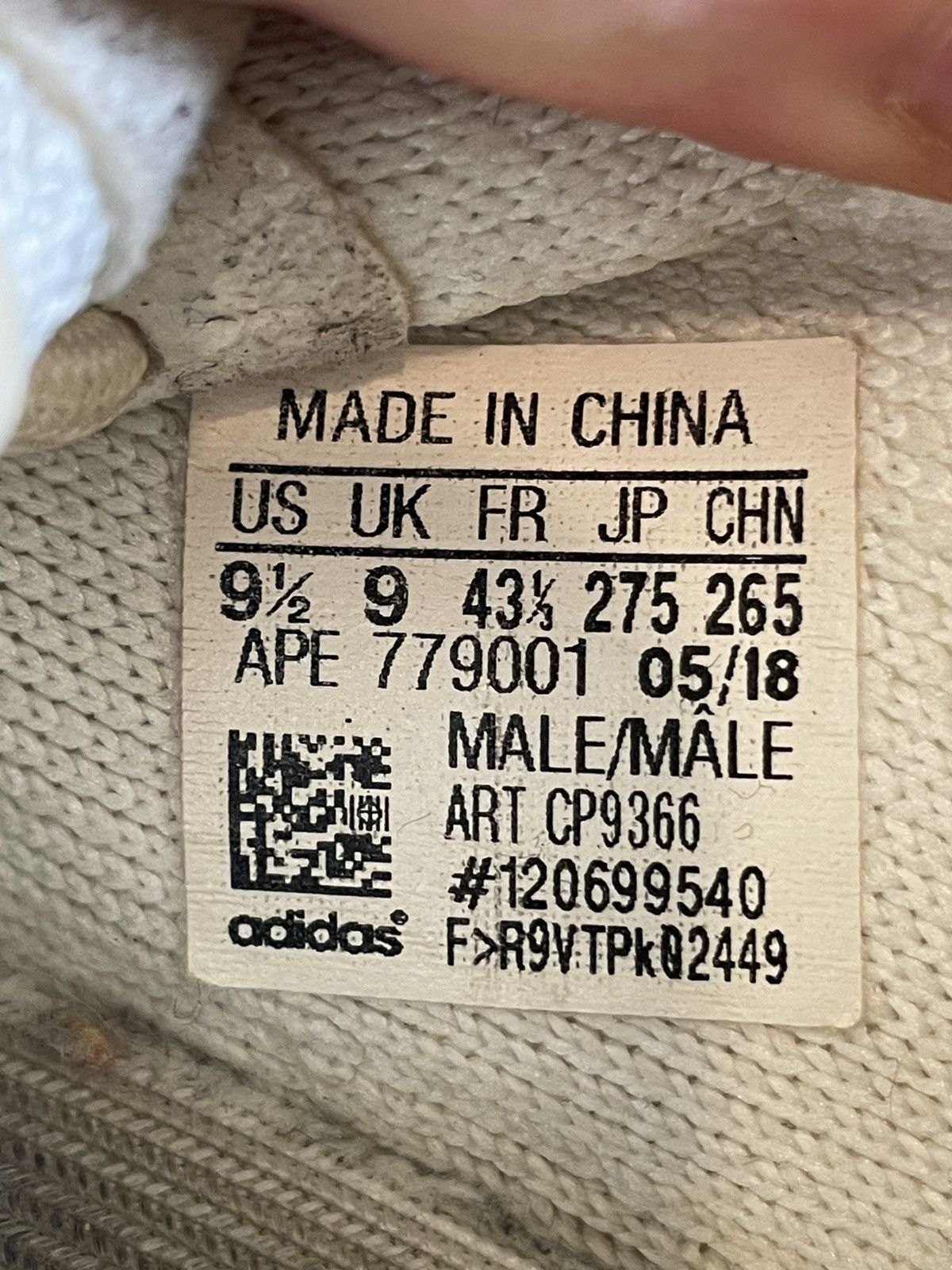 Adidas Yeezy 350 Creams White Size 9 Men’s Size US 9 / EU 42 - 9 Thumbnail