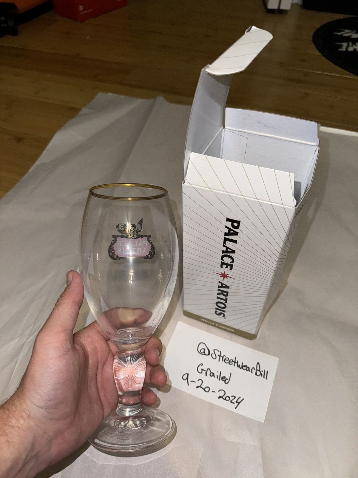 Palace Palace/ Stella Artois Pint Chalice Size ONE SIZE - 5 Thumbnail