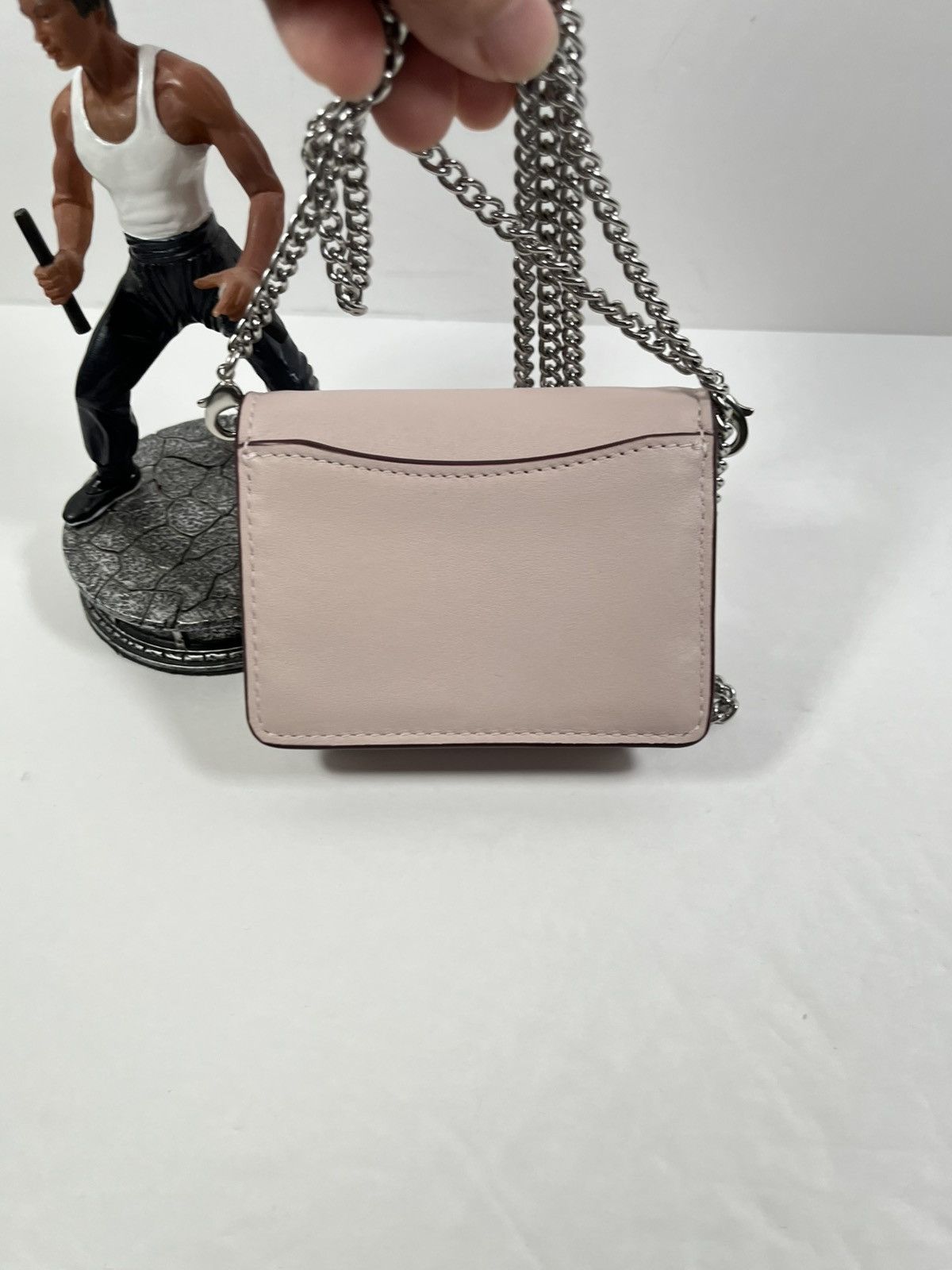 Coach Coach Mini Wallet On A Chain With Sparkly Butterfly Print Size ONE SIZE - 4 Thumbnail