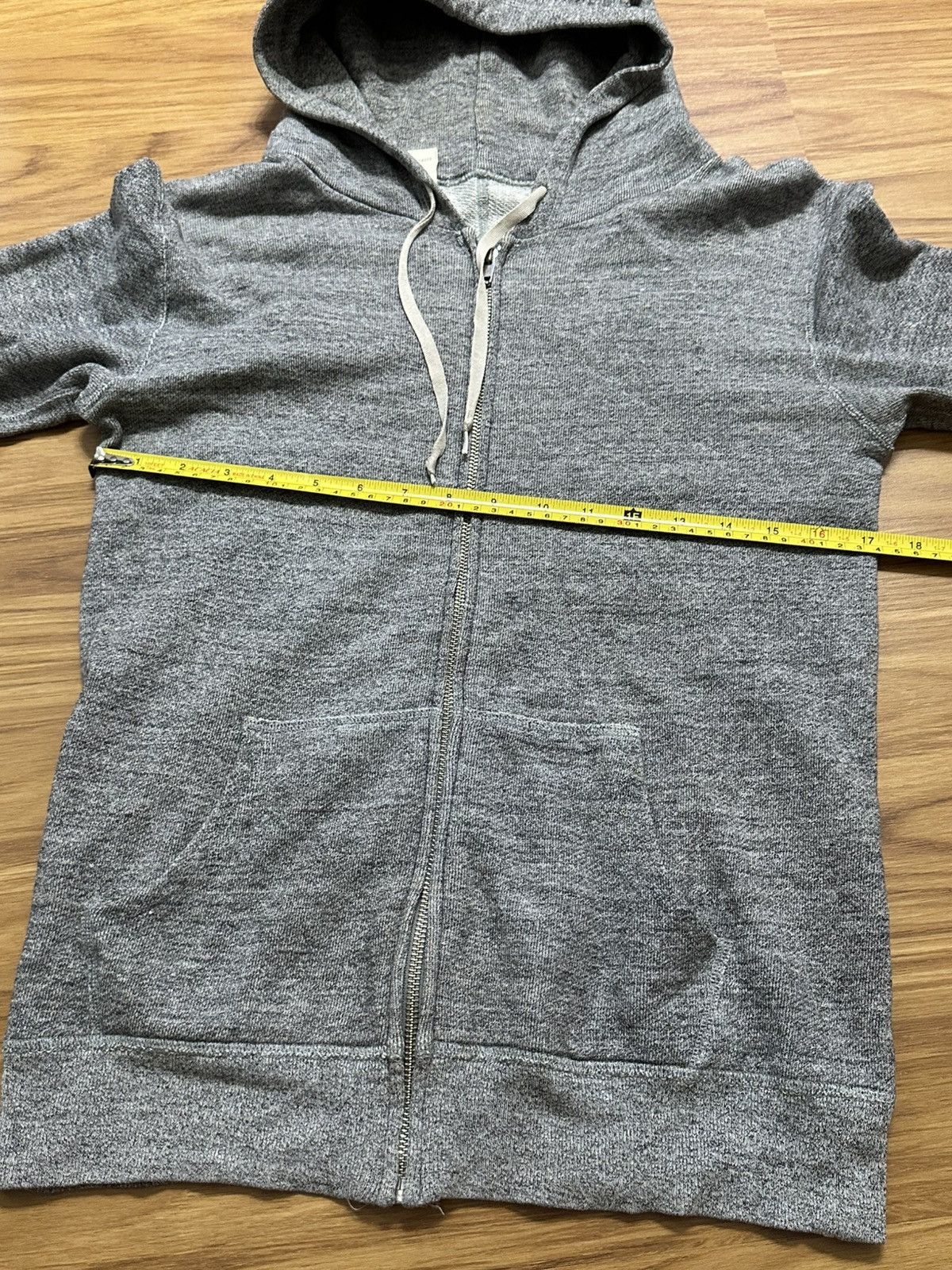 N.Hoolywood N.Hoolywood Zipper Grey Hoodie Japan Size US S / EU 44-46 / 1 - 14 Thumbnail