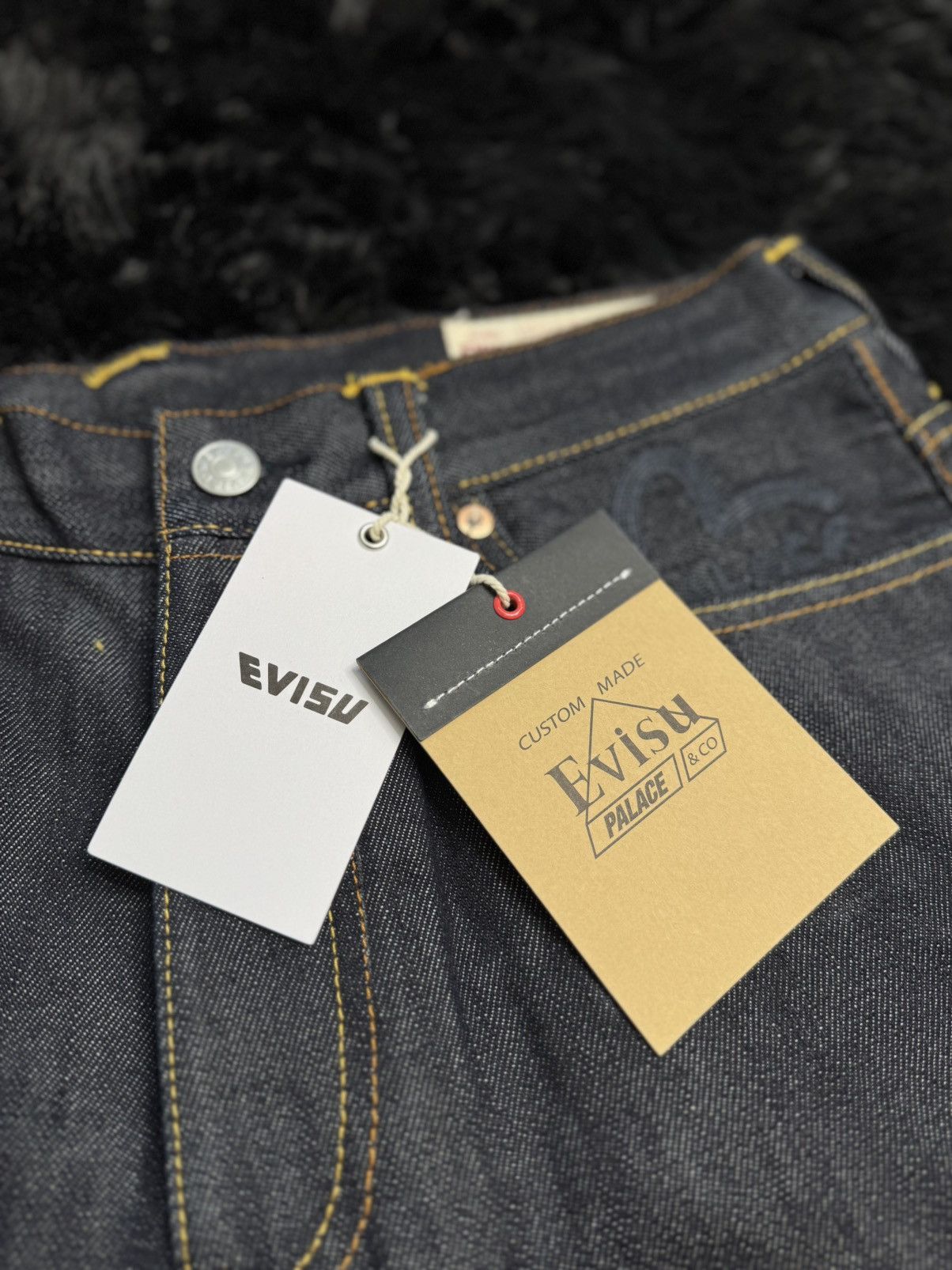 Evisu × Palace Palace x Evisu P90 Indigo Denim Size US 30 / EU 46 - 11 Thumbnail