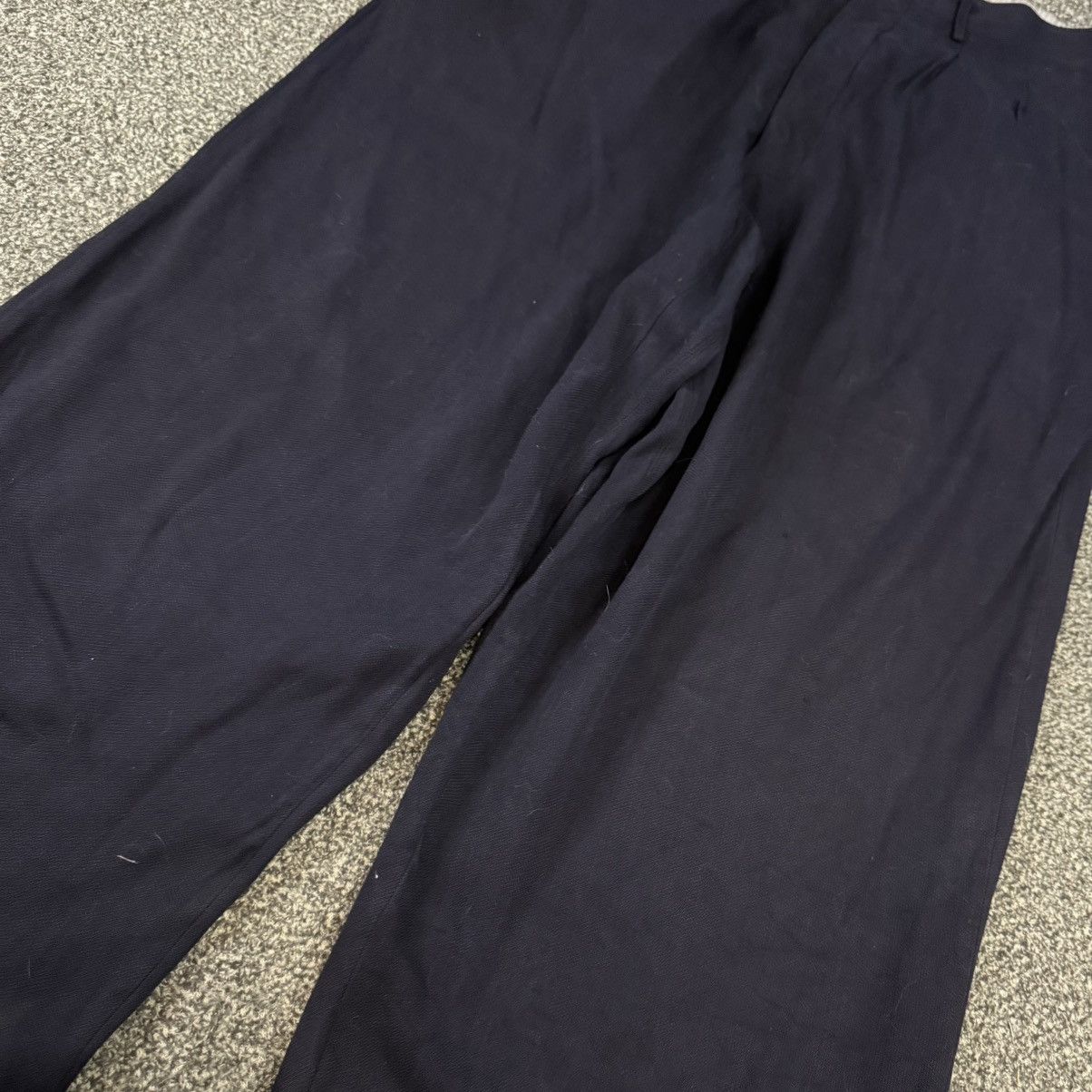 20471120 Vintage 80s Japanese Pleated Trouser D- Rise Cutting Pant Size US 31 - 5 Thumbnail