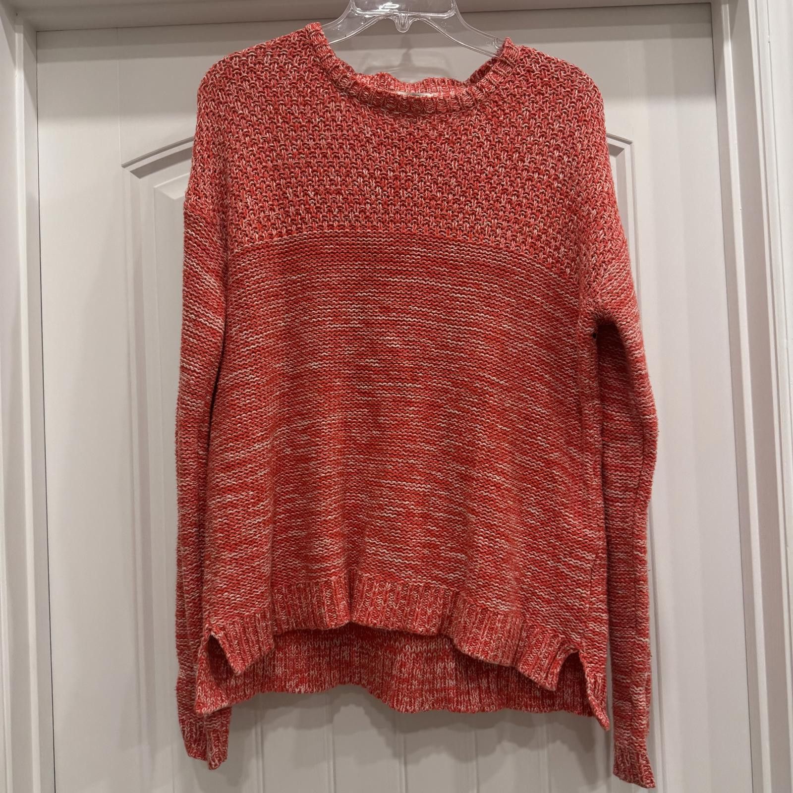 Other Women's Red Crew Neck Sweater Size Large Size L / US 10 / IT 46 - 1 Thumbnail