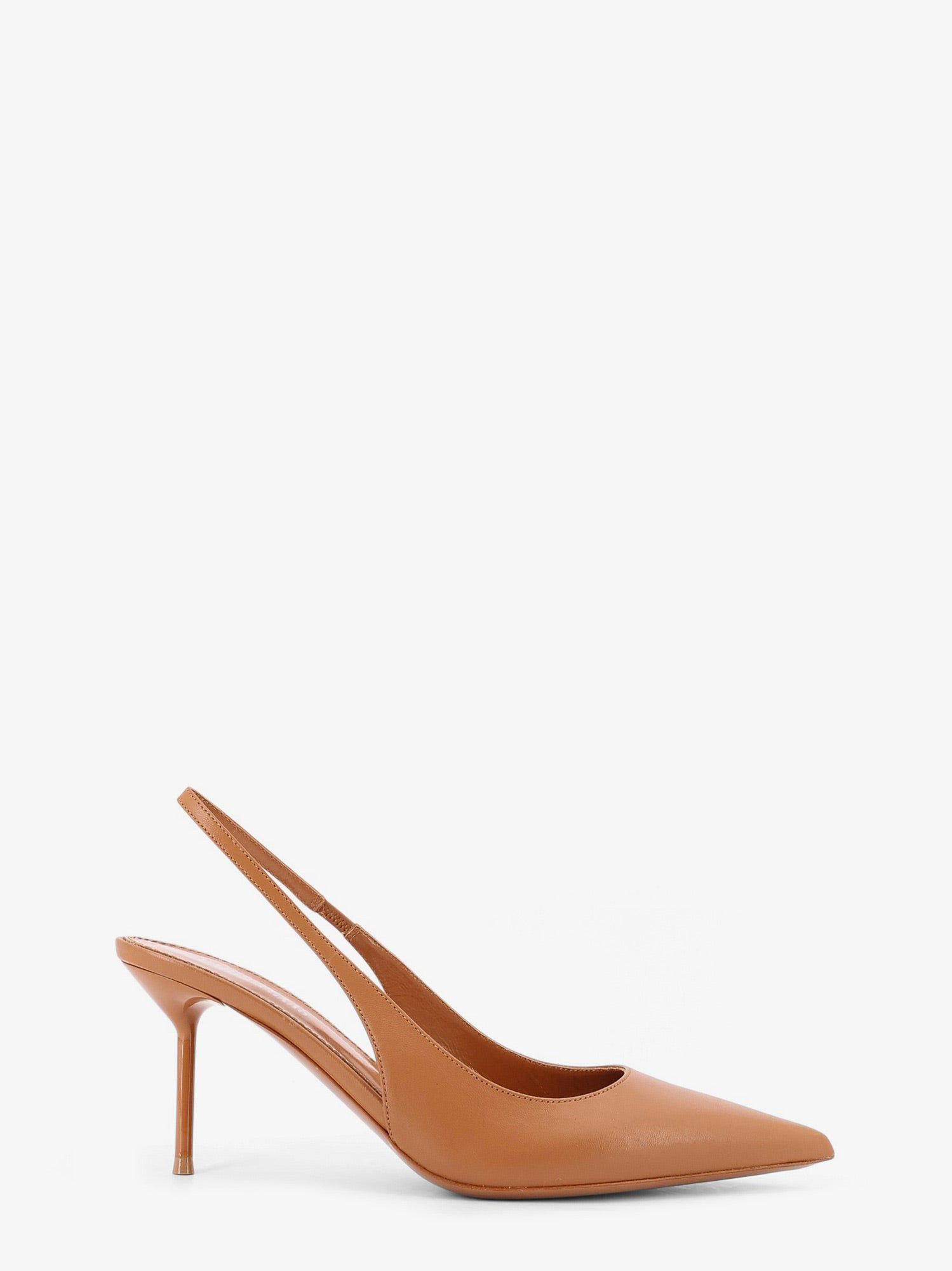 Paris Texas Lidia 70 Leather Decolletã Slingback Shoes, Women's (Size 11)
