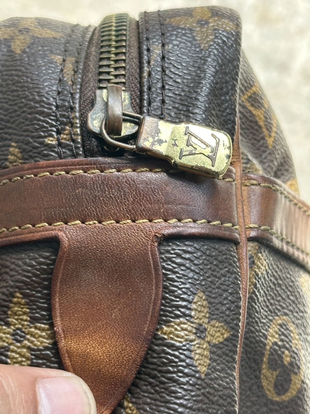 Louis Vuitton Vintage 1980 Louis Vuitton Compiegne 28 Clutch Bag (SL0946) Size ONE SIZE - 10 Thumbnail