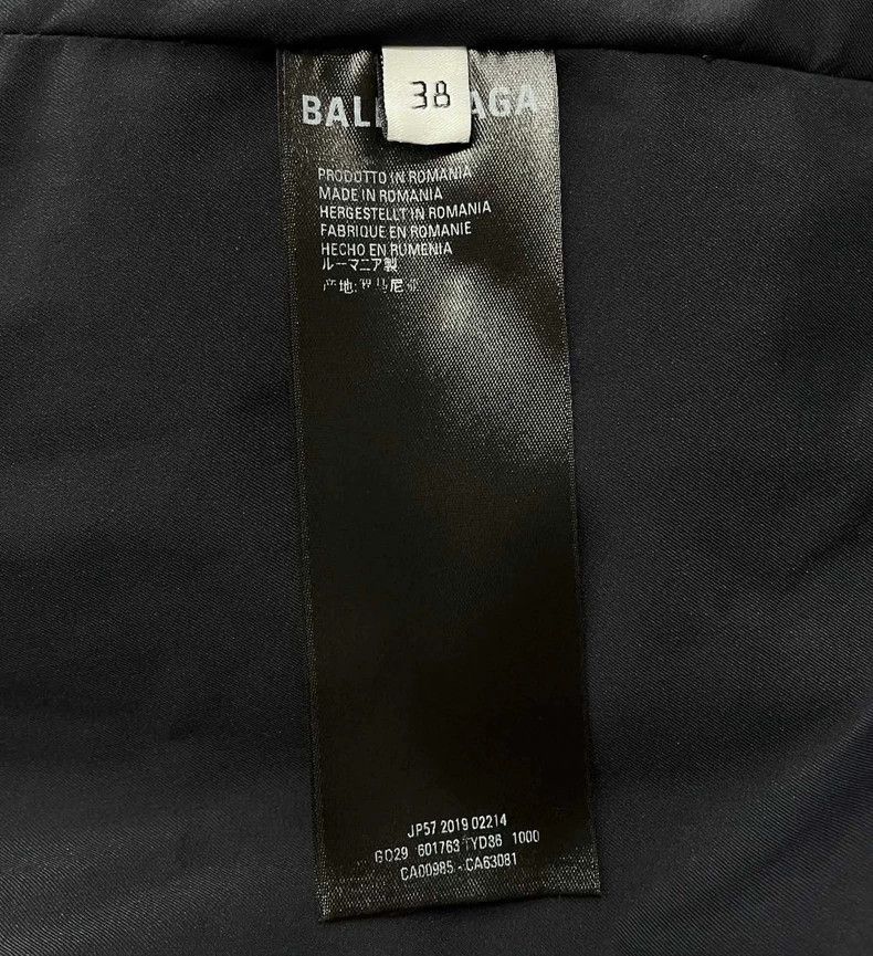 Balenciaga Balenciaga size 38 Black Short Puffer Jacket Size M / US 6-8 / IT 42-44 - 6 Thumbnail