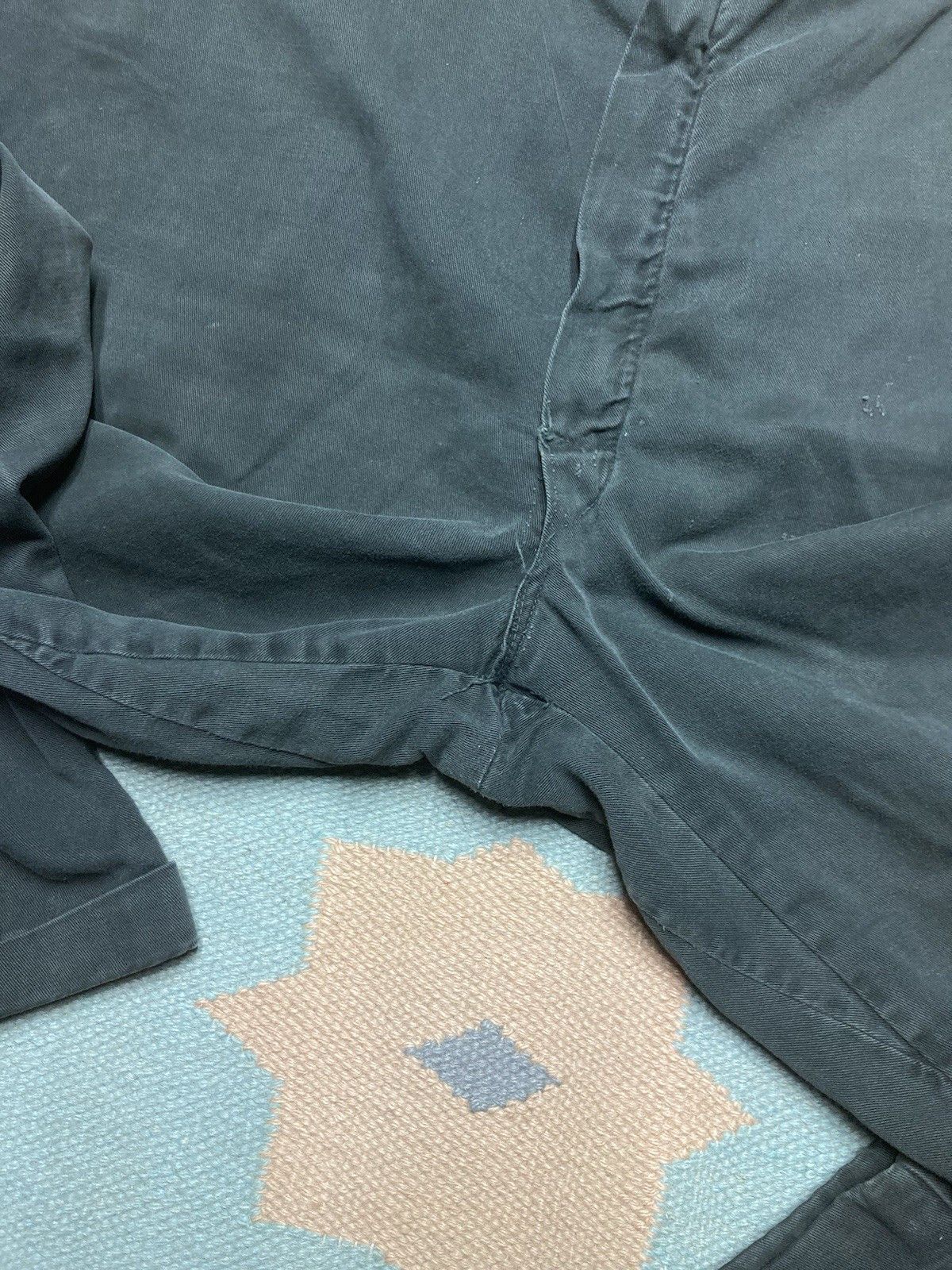 Vintage 1950s chino work pants sail cloth cotton twill work 43x30 Size US 42 / EU 58 - 10 Thumbnail