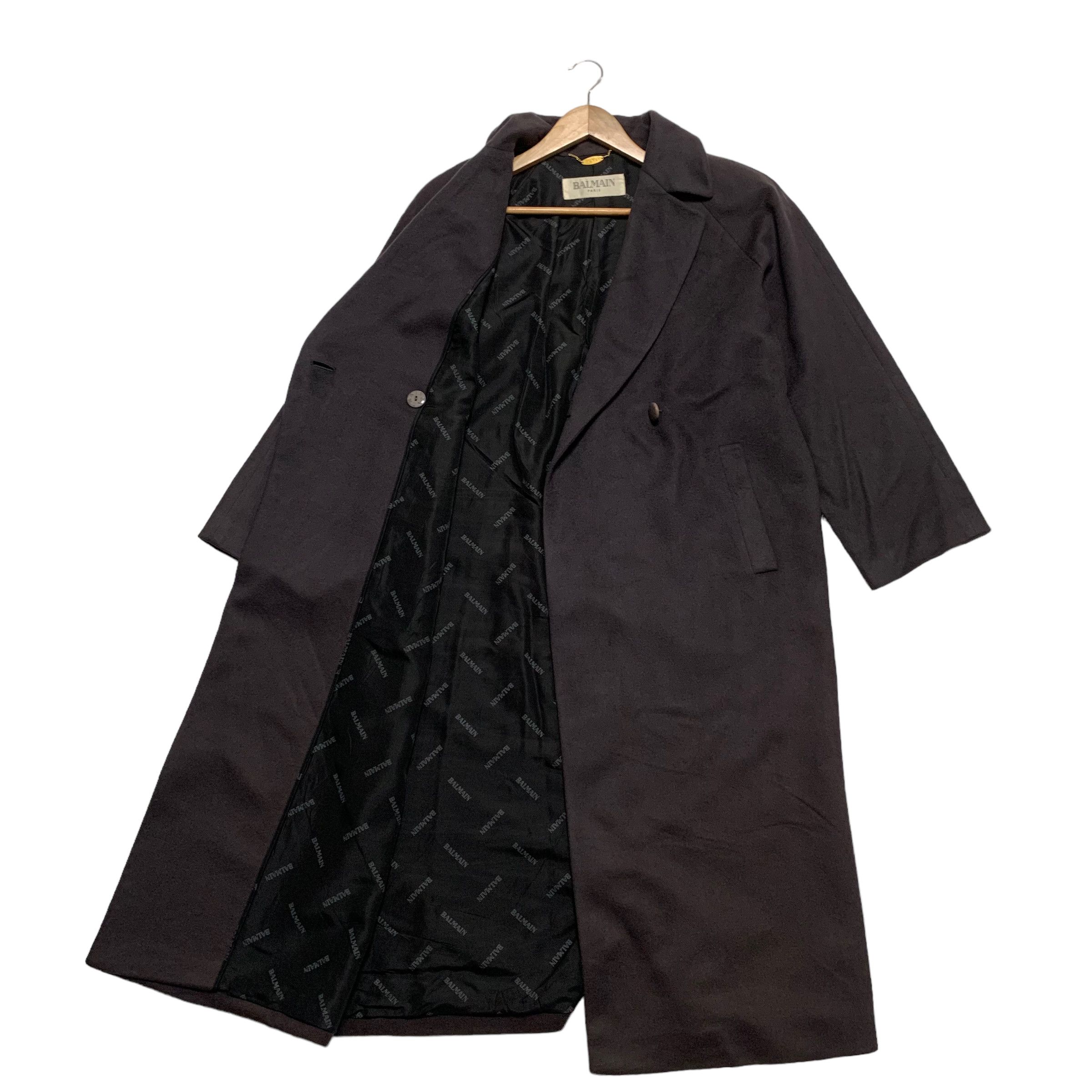 Balmain Balmain Paris Cashmere Coat Size M / US 6-8 / IT 42-44 - 3 Thumbnail