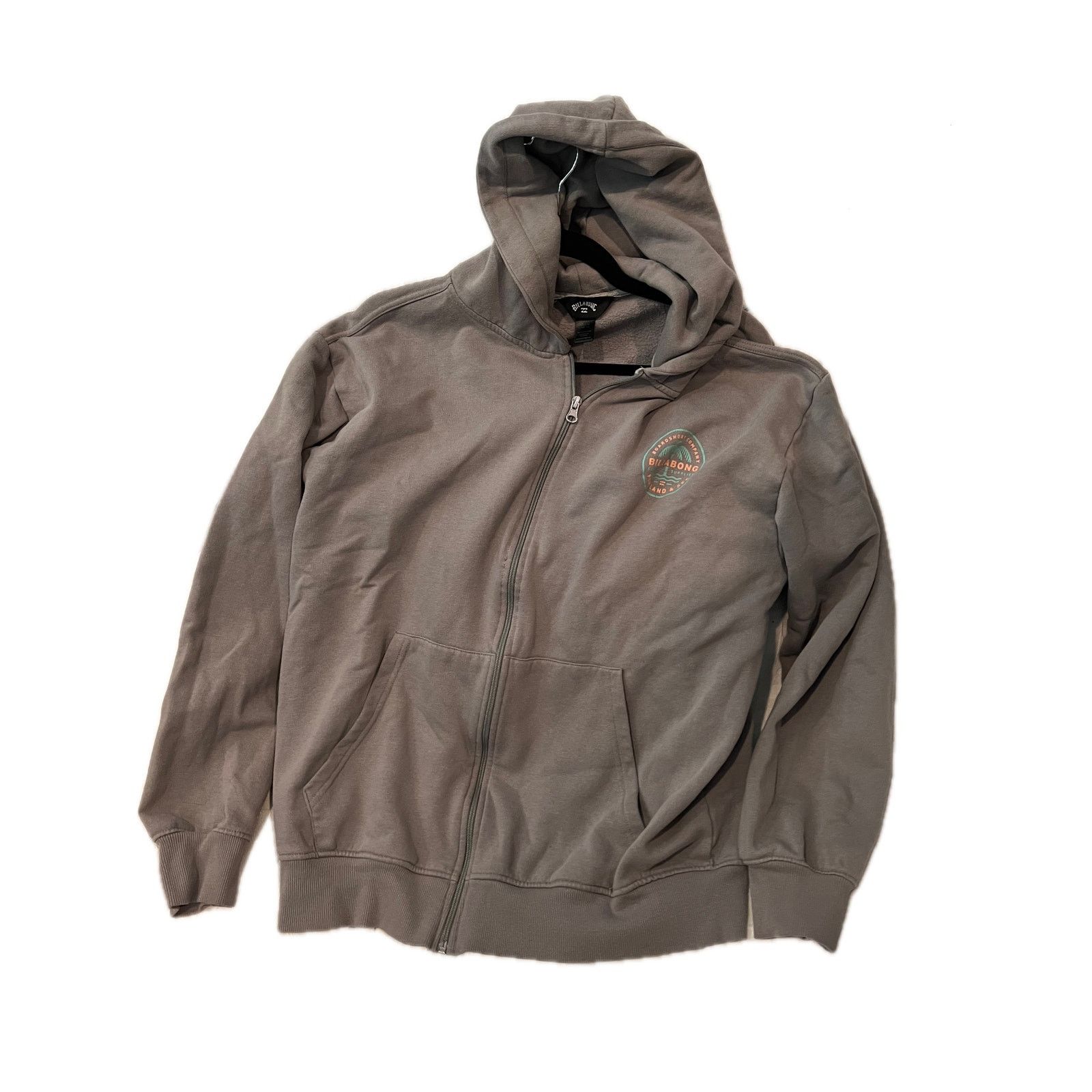 Billabong Billabong Heavy Weight Black Full Zip Hoodie - Size XL Size US XL / EU 56 / 4 - 1 Thumbnail
