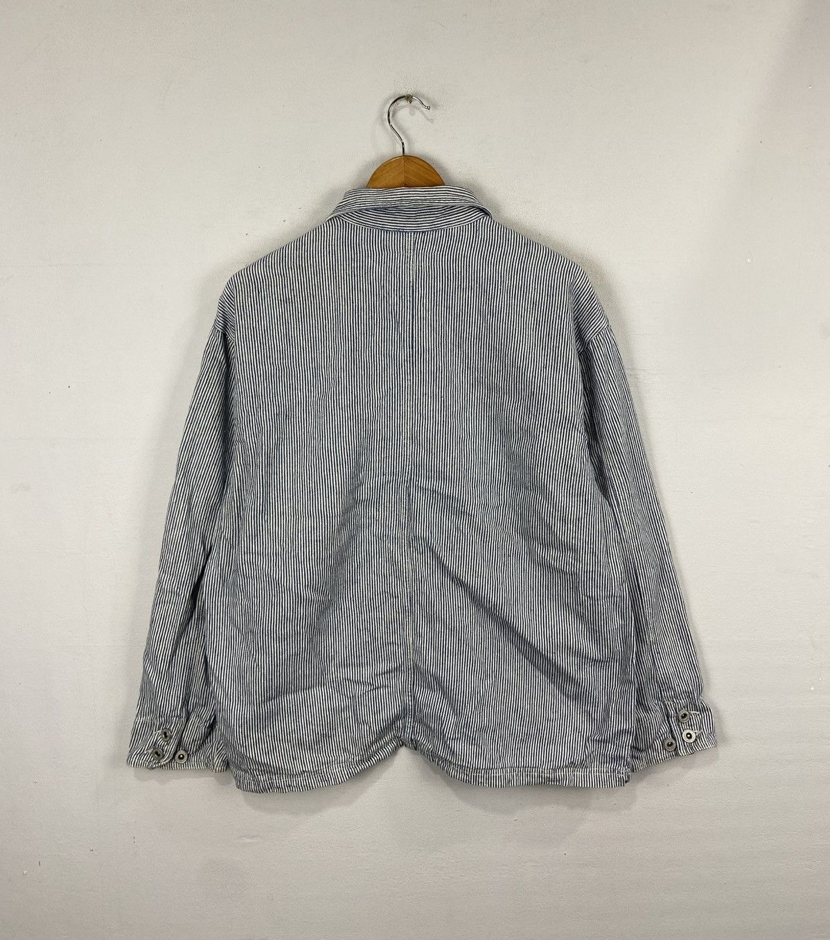 Japanese Brand VINTAGE BEELSE WHERE HUCKORY CHORE JACKET Size US M / EU 48-50 / 2 - 6 Thumbnail