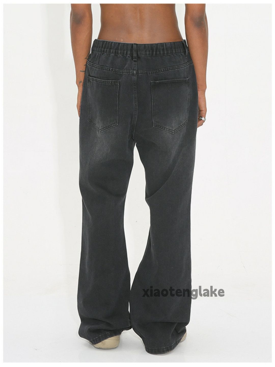 Jean × Vintage washed faded cleanfit yuppie bootcut grunge jeans Size US 30 / EU 46 - 7 Thumbnail