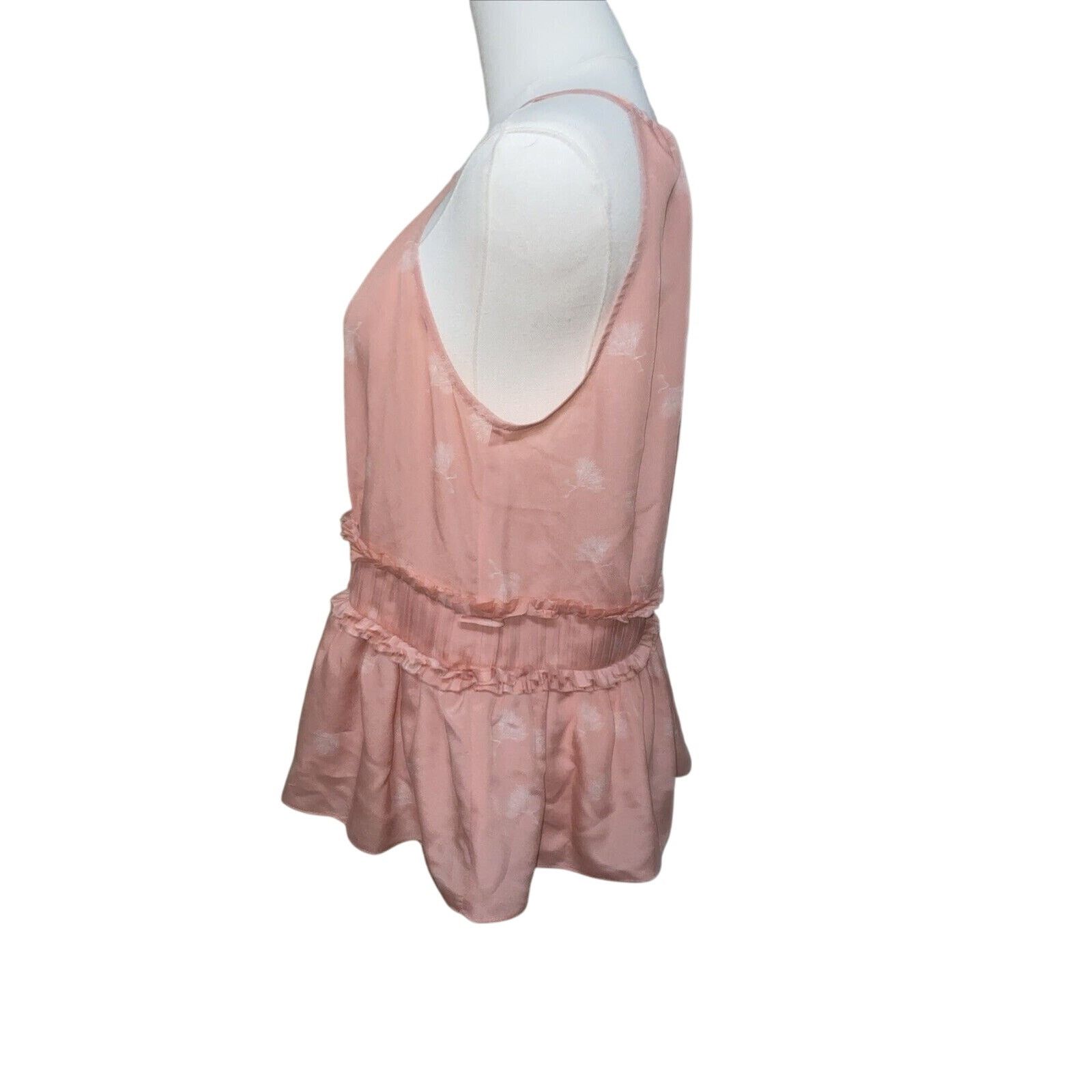 Joie Joie Tank Top Women's Small Floral Print Spaghetti Strap Size S / US 4 / IT 40 - 5 Thumbnail
