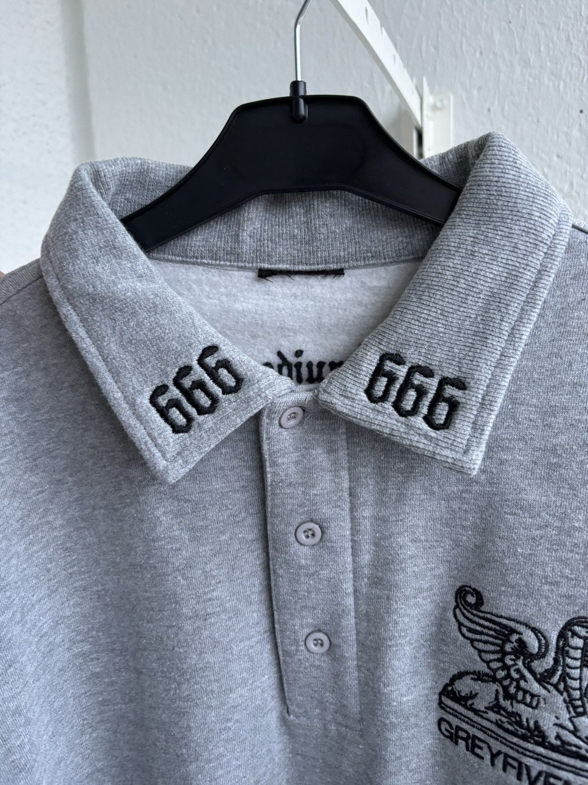 G59 Records G59 I No Longer Fear The Razor Guarding My Heel Polo Grey Size US M / EU 48-50 / 2 - 4 Thumbnail