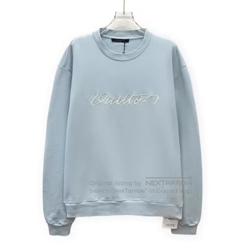 Louis Vuitton Louis Vuitton 25 Light Blue logo monogrammed embroidered c Size US XL / EU 56 / 4 - 1 Thumbnail