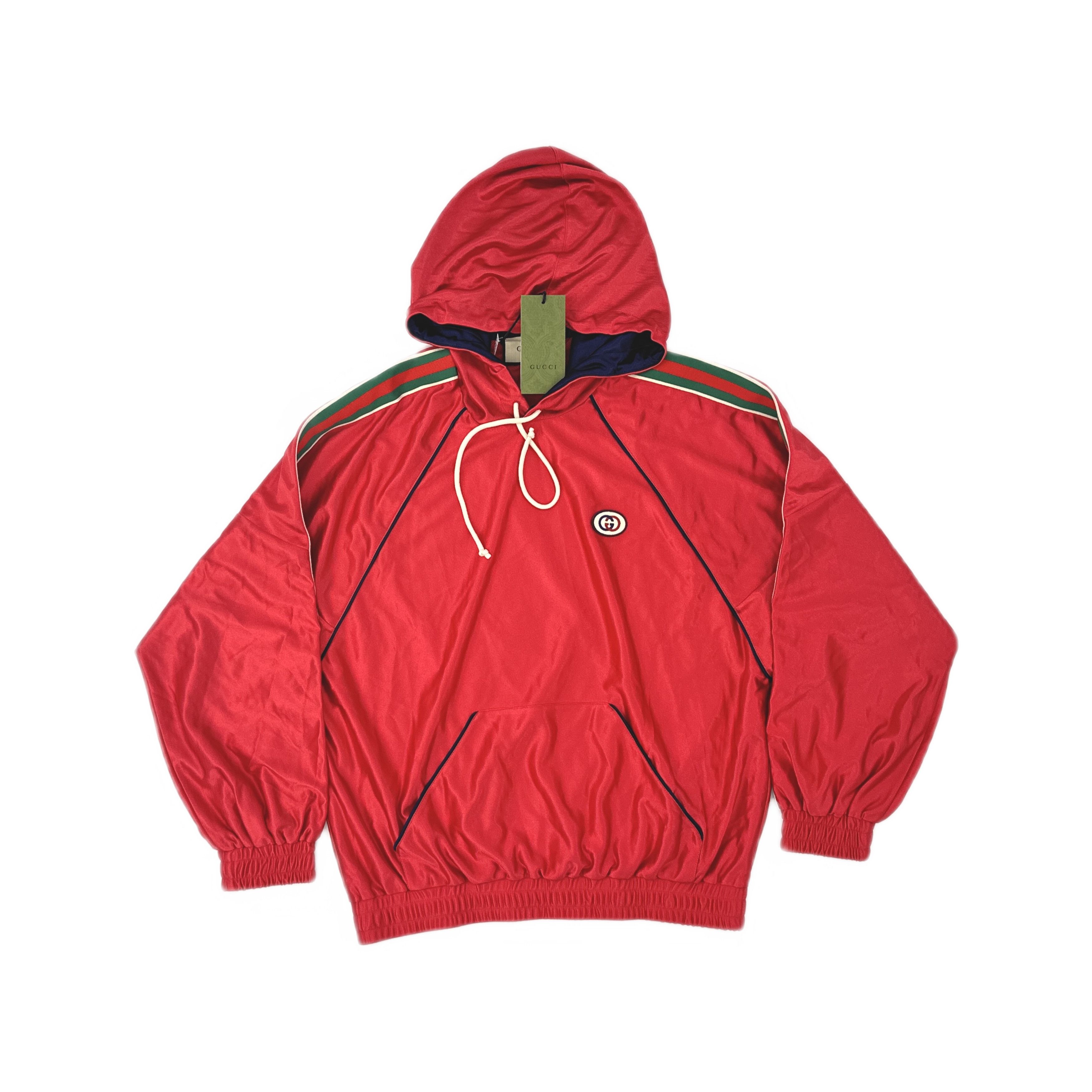 Gucci Gucci Logo Stripe Hoodie Size S Size US S / EU 44-46 / 1 - 1 Thumbnail