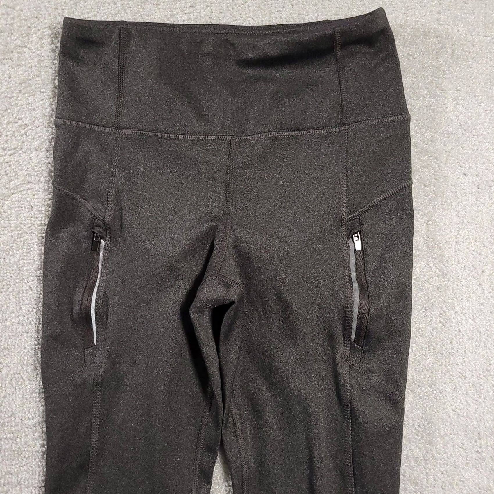 Vintage Member'S Mark Legging Womens S Gray Everyday Warm High Rise Leggings Women Active Size 28" / US 6 / IT 42 - 3 Thumbnail