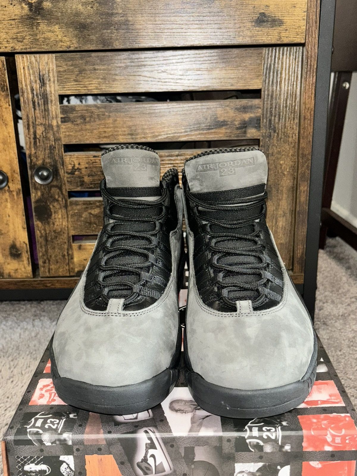 Nike Retro Air Jordan 10- “Shadow” Size US 10.5 / EU 43-44 - 3 Thumbnail
