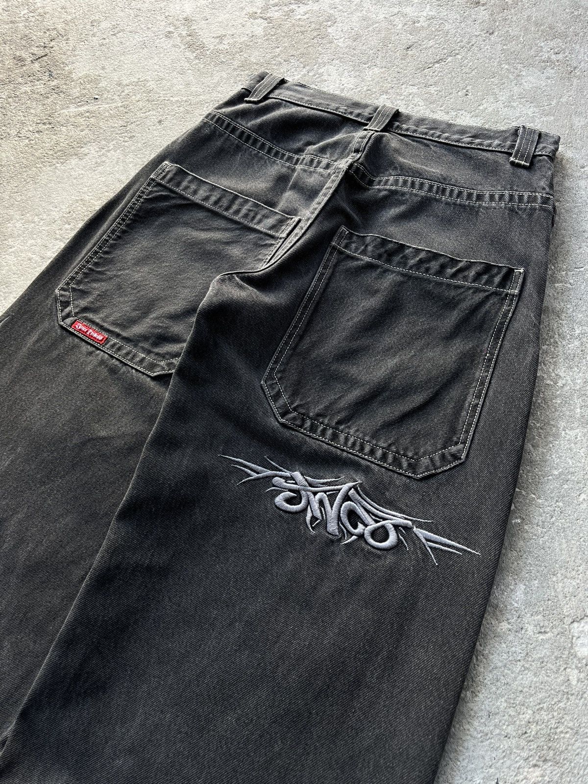 JNCO Jnco Skull Tribals Size US 30 / EU 46 - 7 Thumbnail