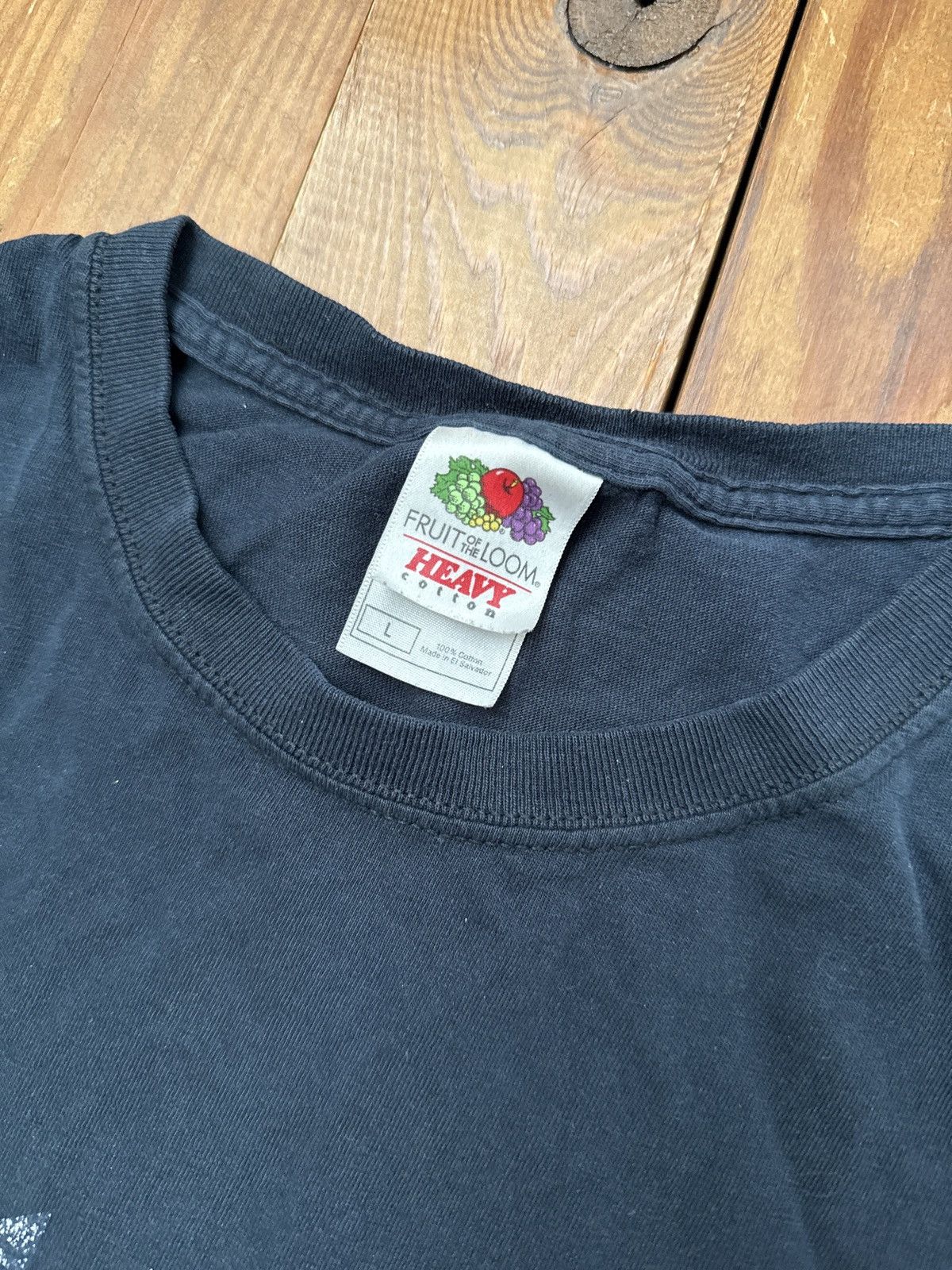 Vintage Vintage 90s Y2K Little Italy Godfather Black Parody T-Shirt Size US L / EU 52-54 / 3 - 2 Thumbnail