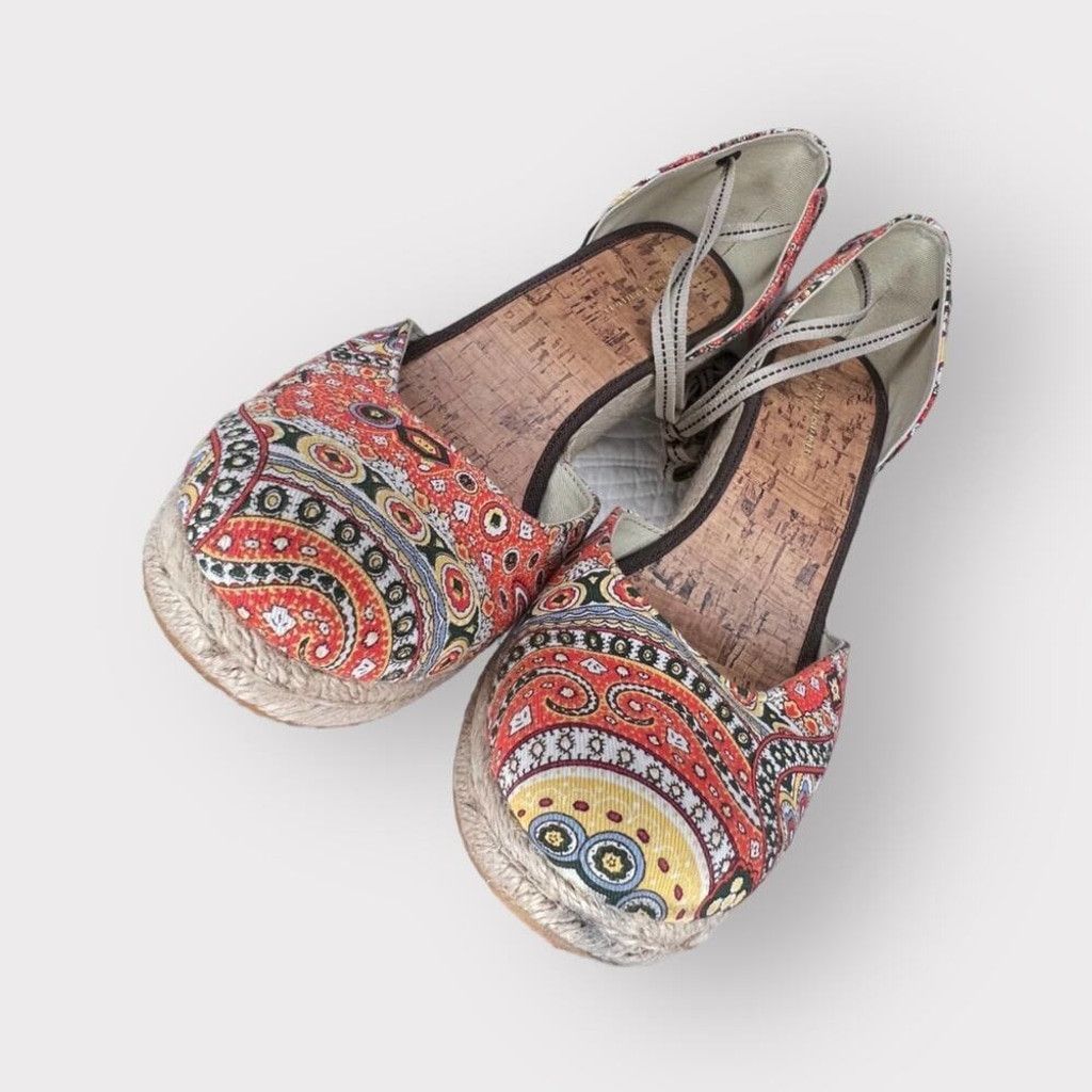 Tommy Hilfiger Tommy Hilfiger Womens 10 Espadrille Wedge High Heel Bohemian Size US 10 / IT 40 - 3 Thumbnail