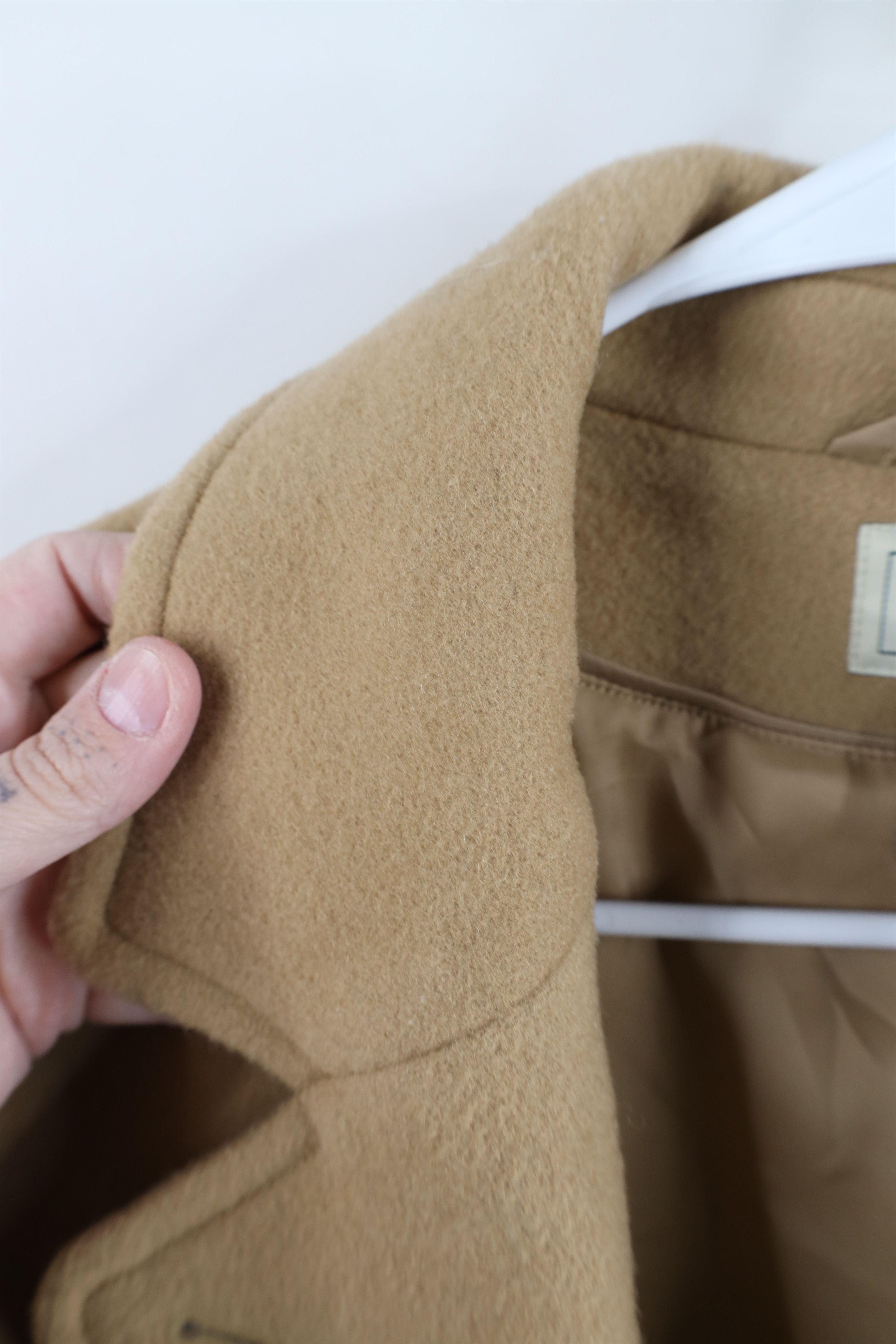 L.L. Bean × Vintage Vintage LL Bean Lambswool Full Length Overcoat Jacket Size XXL / US 16-18 / IT 52-54 - 9 Thumbnail