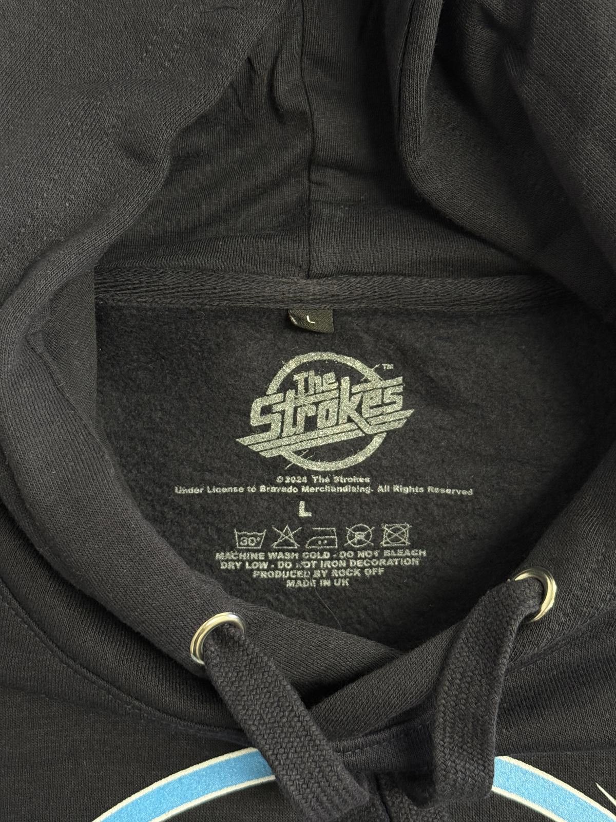 Designer The Strokes Band Logo Hoodie - Official Merch Pull Over - L Size US L / EU 52-54 / 3 - 2 Thumbnail
