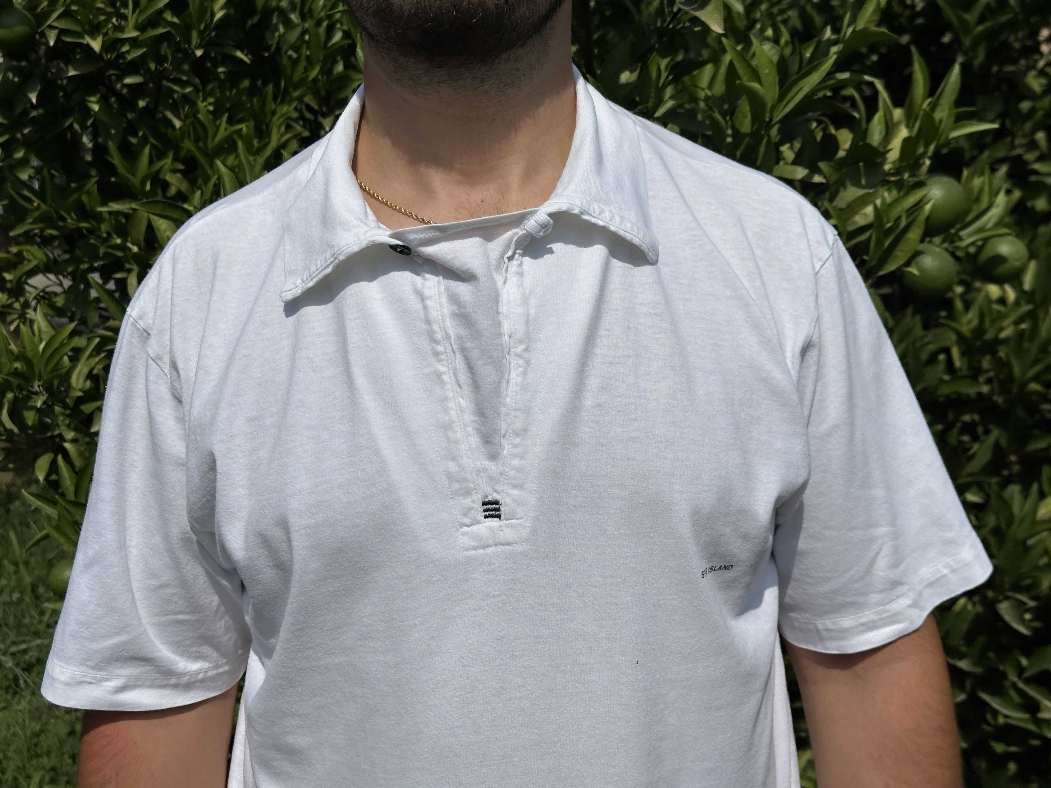 Stone Island × Stone Island Shadow Project 1997 Stone Island Marina Polo T shirt Blouse Tee Size XL Size US XL / EU 56 / 4 - 12 Thumbnail