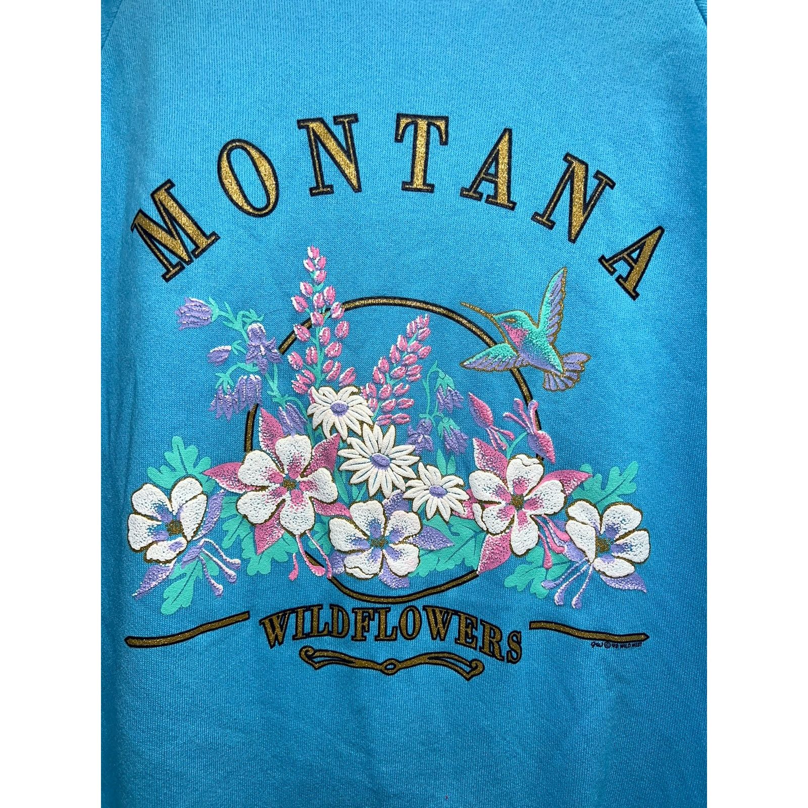 Vintage Vintage Montana Sweatshirt Crewneck NWT Stained 90s Large Size US L / EU 52-54 / 3 - 2 Thumbnail