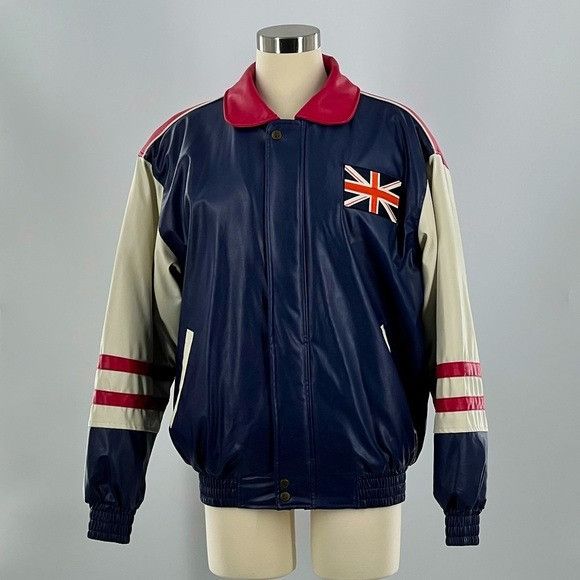 Steve And Barrys Steve & Barry's United Kingdom Flag Jacket | Grailed