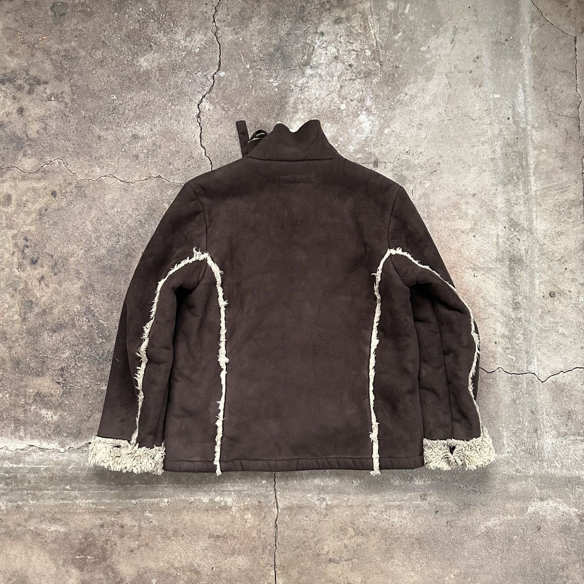 If Six Was Nine Japanese Fur Split Jacket cropped shearling jacket Size XS / US 0-2 / IT 36-38 - 4 Thumbnail
