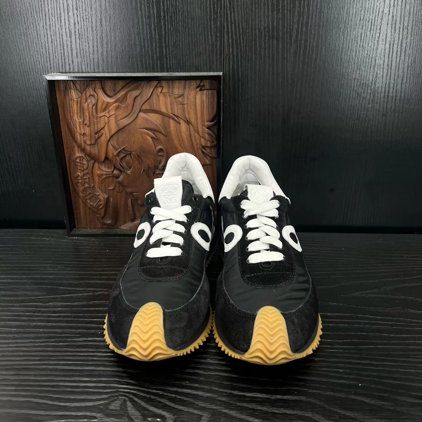Loewe LOEWE Runner Black & White Deertrainer 39 Size US 8.5 / IT 38.5 - 6 Thumbnail