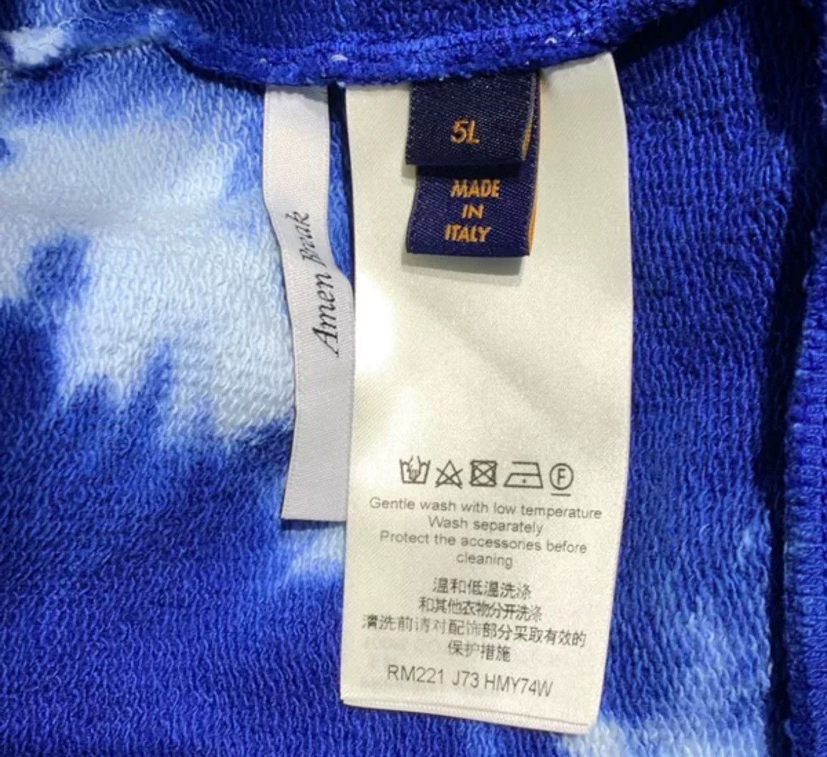 Louis Vuitton LOUIS VUITTON Tie dye hooded sweatshirt2412-Nextarrow Size US XL / EU 56 / 4 - 6 Thumbnail