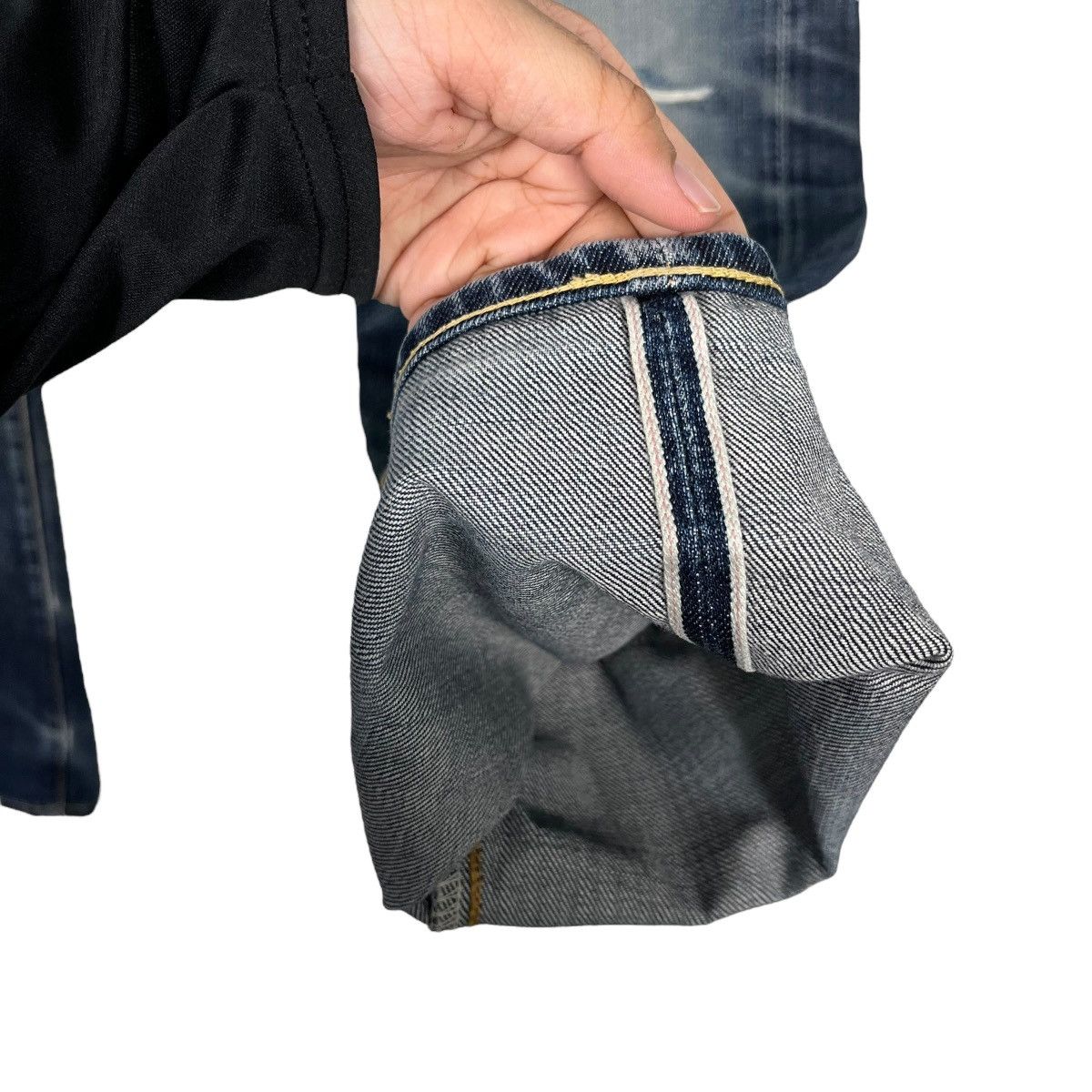 Levi's Vintage Levis Lot 67505 Selvedge Redline Distressed Denim Size US 34 / EU 50 - 12 Thumbnail