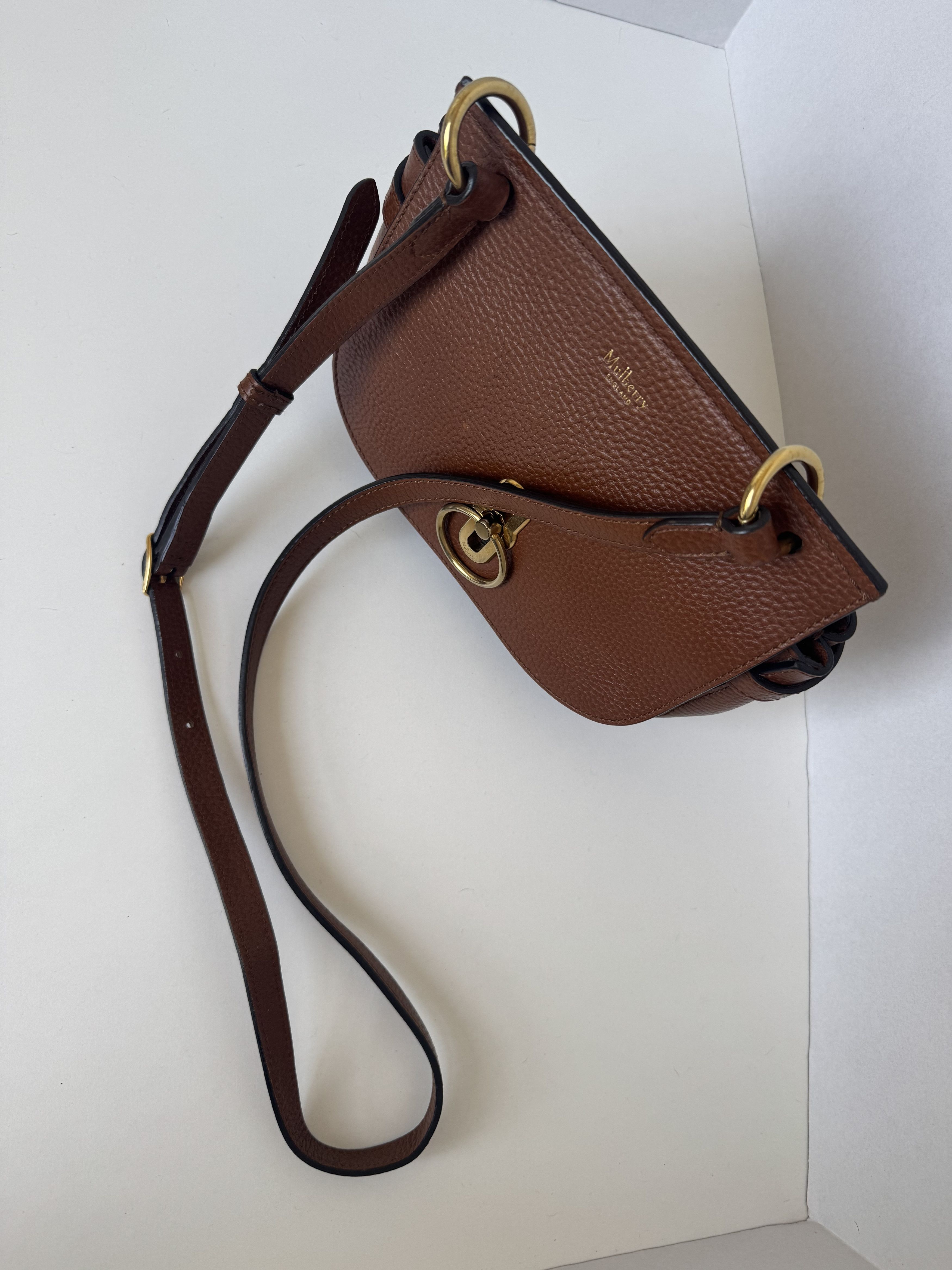 Mulberry Mulberry Amberley Crossbody – Brown Grained Leather Size ONE SIZE - 4 Thumbnail