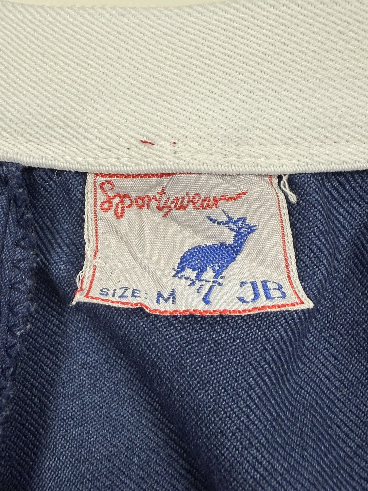 Vintage 1980’s Vintage JB Sportswear Navy BlueTennis Shorts M Size US 31 - 3 Thumbnail