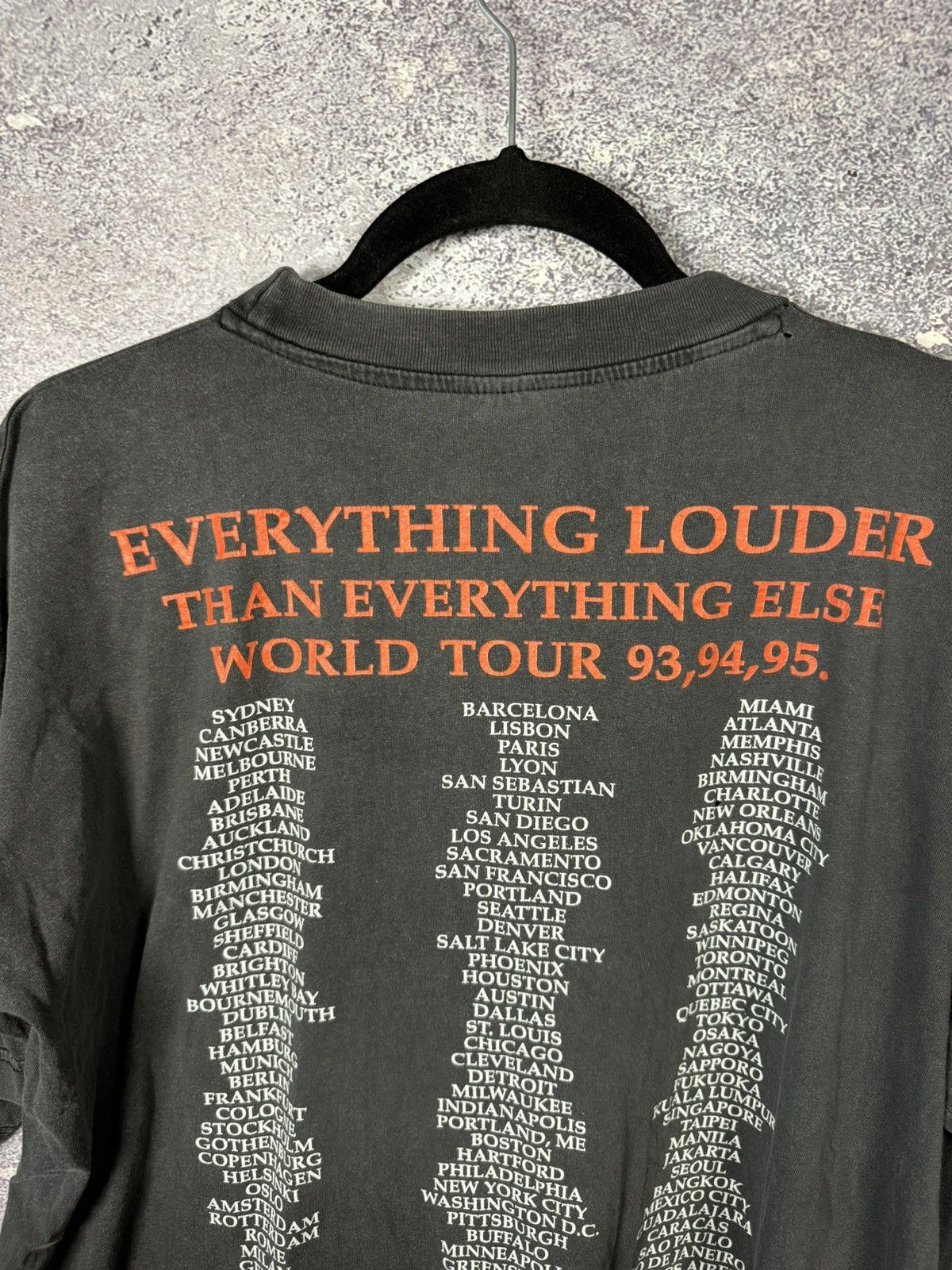Band Tees × Vintage 🇺🇸 Vintage 1994 Meat Loaf Europe Tour Rock T-Shirt size XL Size US XL / EU 56 / 4 - 12 Thumbnail