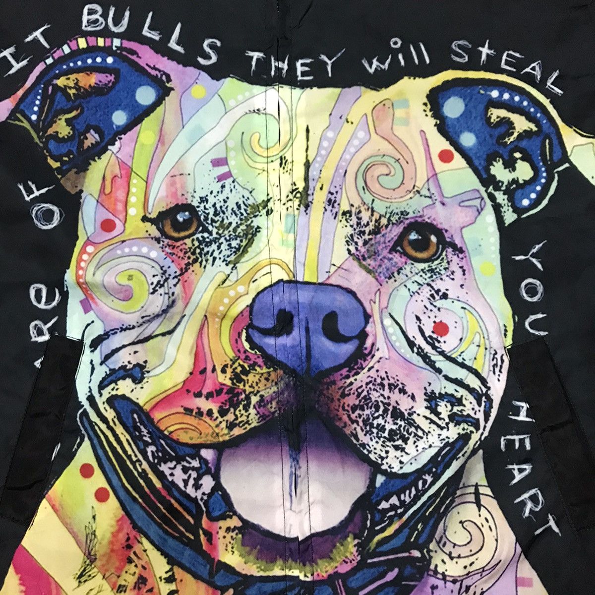 Japanese Brand Mr.1991 Pit Bulls Dog Graphic Windbreaker Jacket Hoodie Size US S / EU 44-46 / 1 - 3 Thumbnail