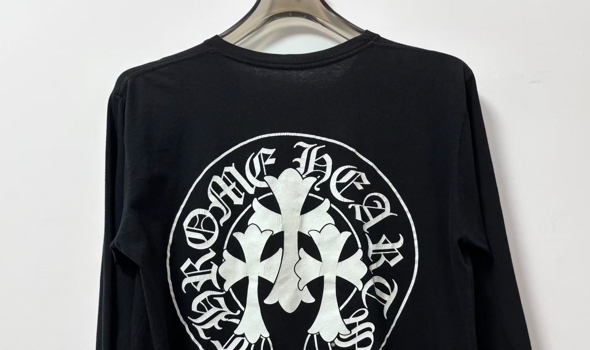Chrome Hearts Chrome Hearts Long Sleeve Black Shirt Size US M / EU 48-50 / 2 - 2 Thumbnail