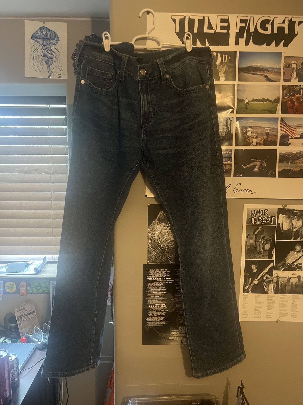 True Religion × Vintage True Religion Ricky Jeans Size US 40 / EU 56 - 2 Thumbnail