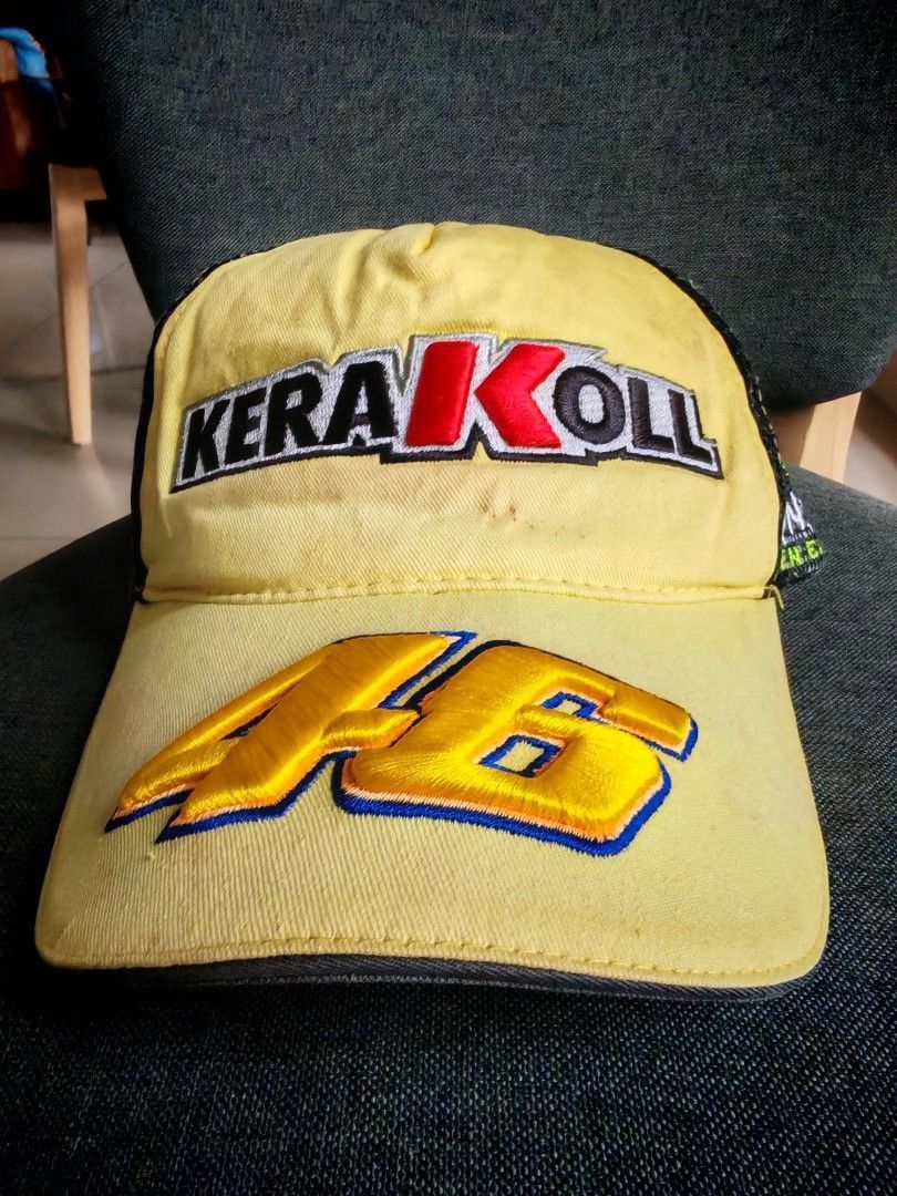 Vintage Vintage Valentino Rossi VR46 “The Doctor” Racing Cap 00s Size ONE SIZE - 7 Thumbnail