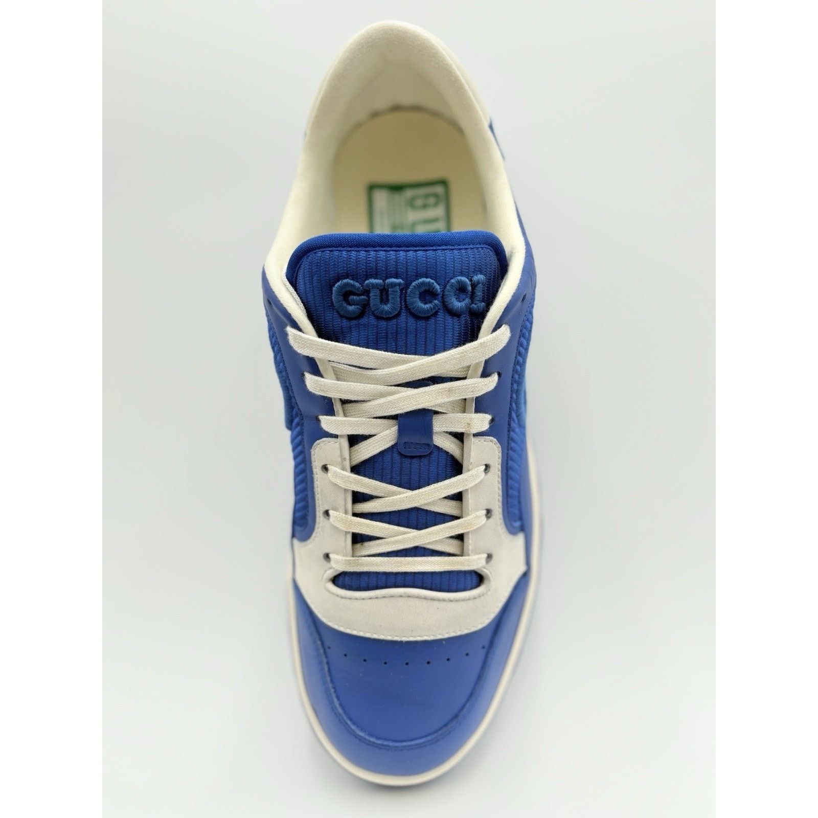 Gucci Gucci MAC80 Sneaker ' Blue White ' | EXCELLENT CONDITION! Size US 9.5 / EU 42-43 - 11 Thumbnail