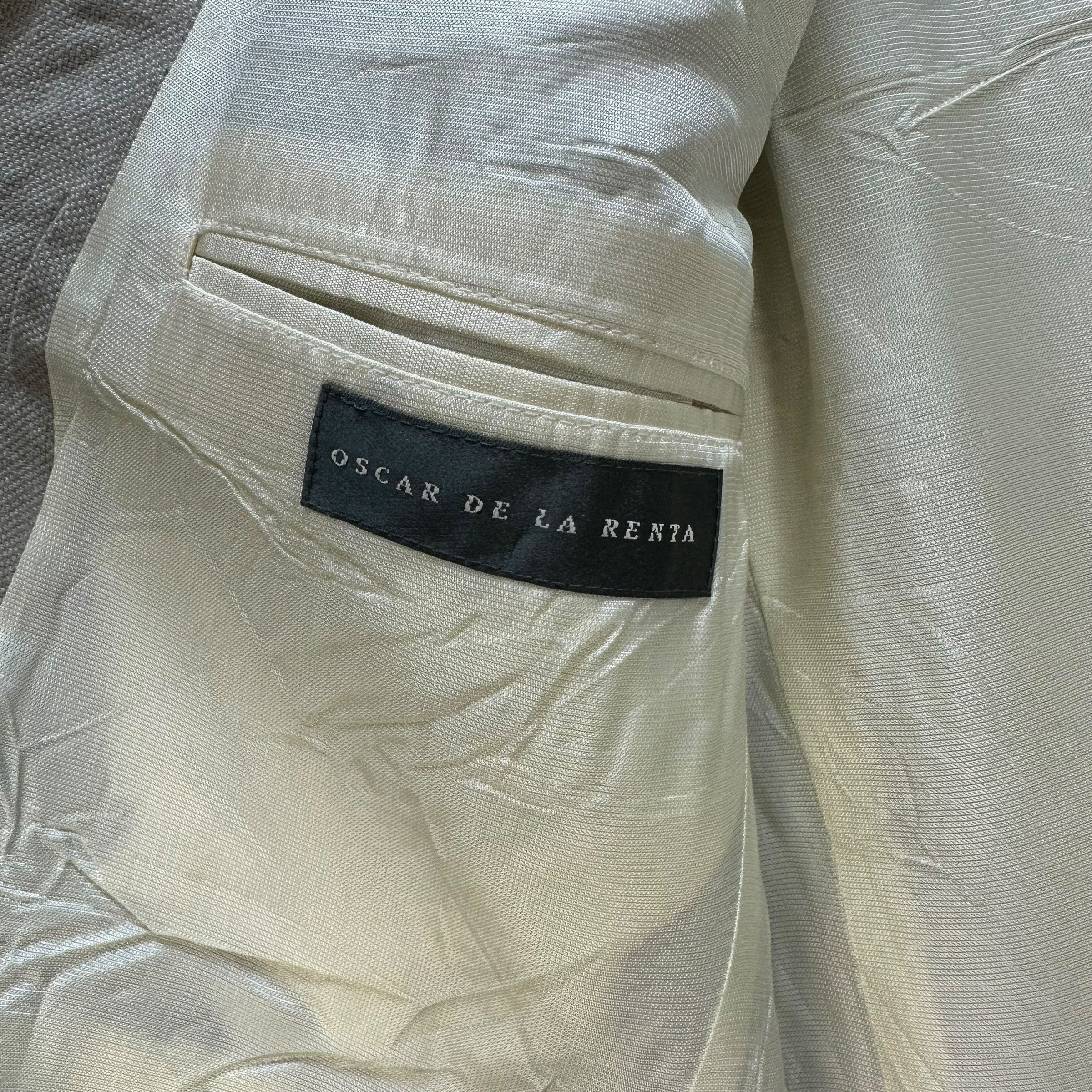 Oscar De La Renta OSCAR DE LA RENTA Suit Jacket Blazers #72-1437 Size 42S - 11 Thumbnail