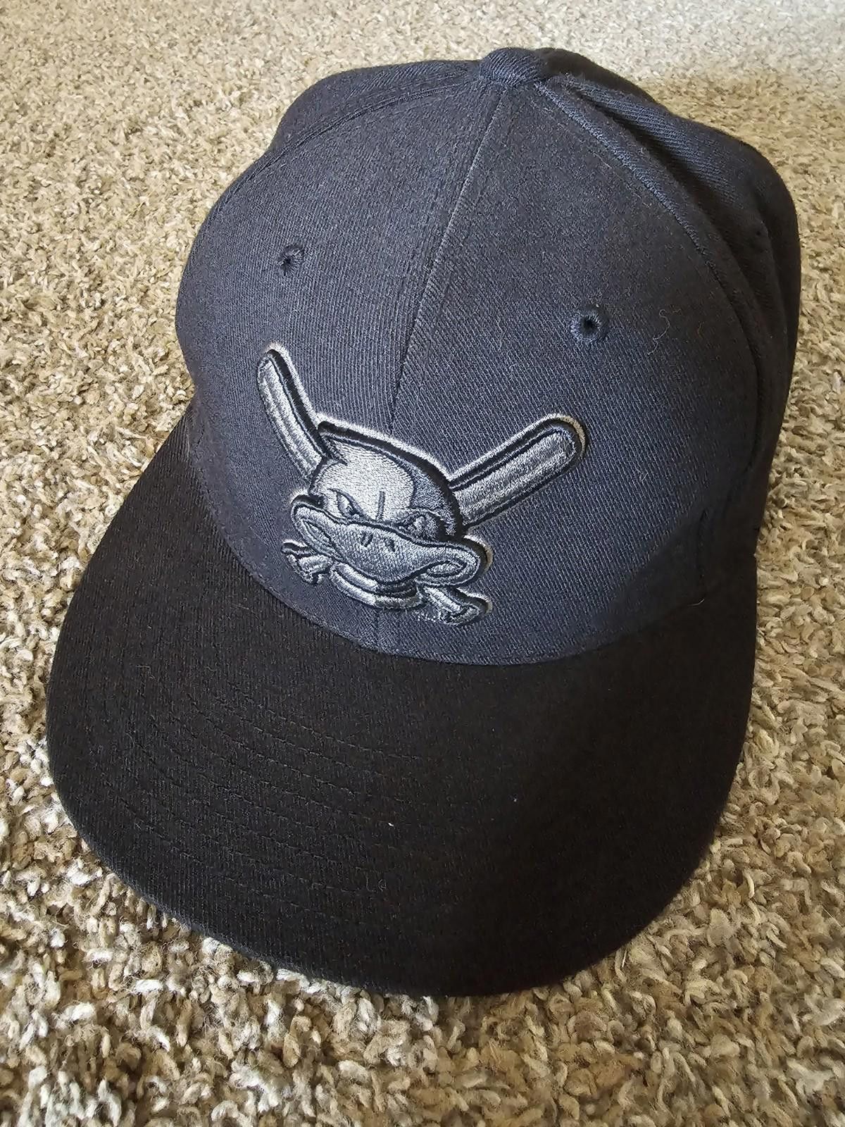 Designer Madison Mallards Pro L.I.D. O SERIES fitted hat L/XL Black Size ONE SIZE - 1 Thumbnail