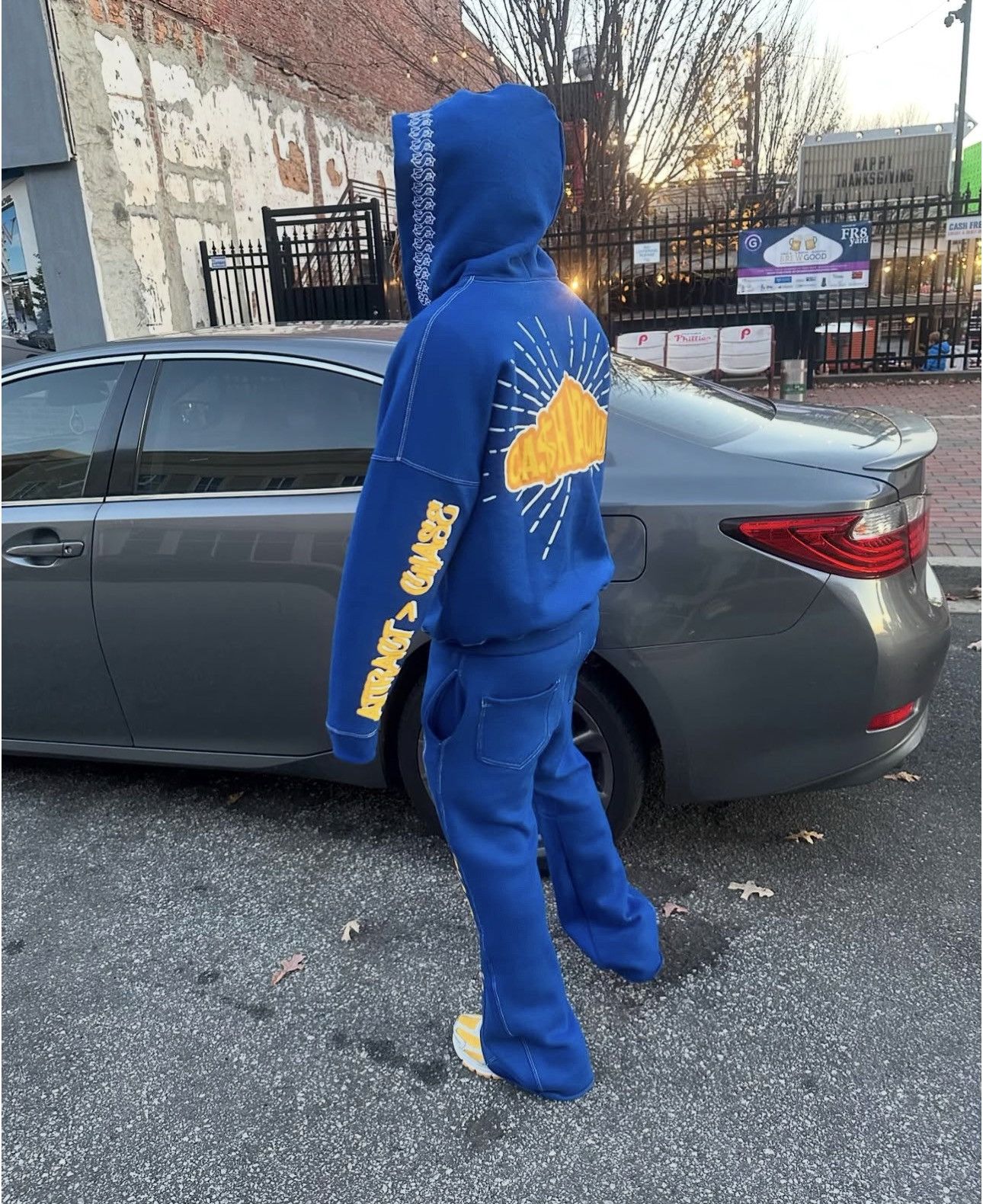 Other Blue flare sweatpants Size US 34 / EU 50 - 5 Thumbnail