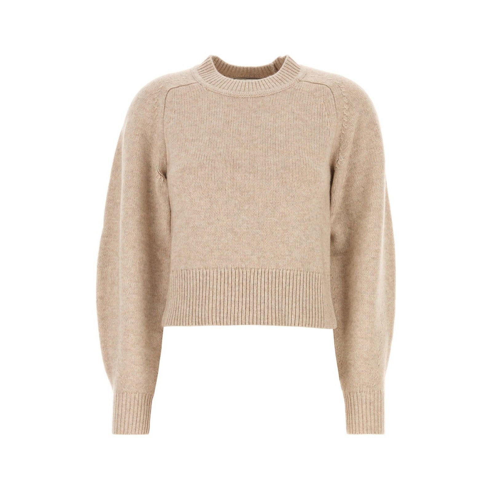 ISABEL MARANT Leandra Sand Wool Blend Sweater New And Authen